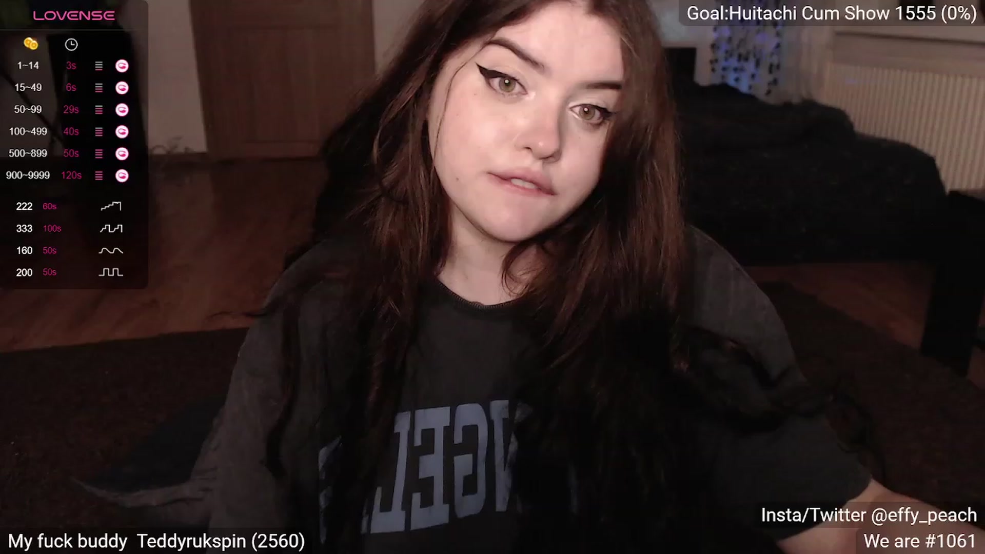 Gallery image thumbnail from Effy_peach's myfreecams stream on, 12/07/2023, 24:35 image 9 of 20