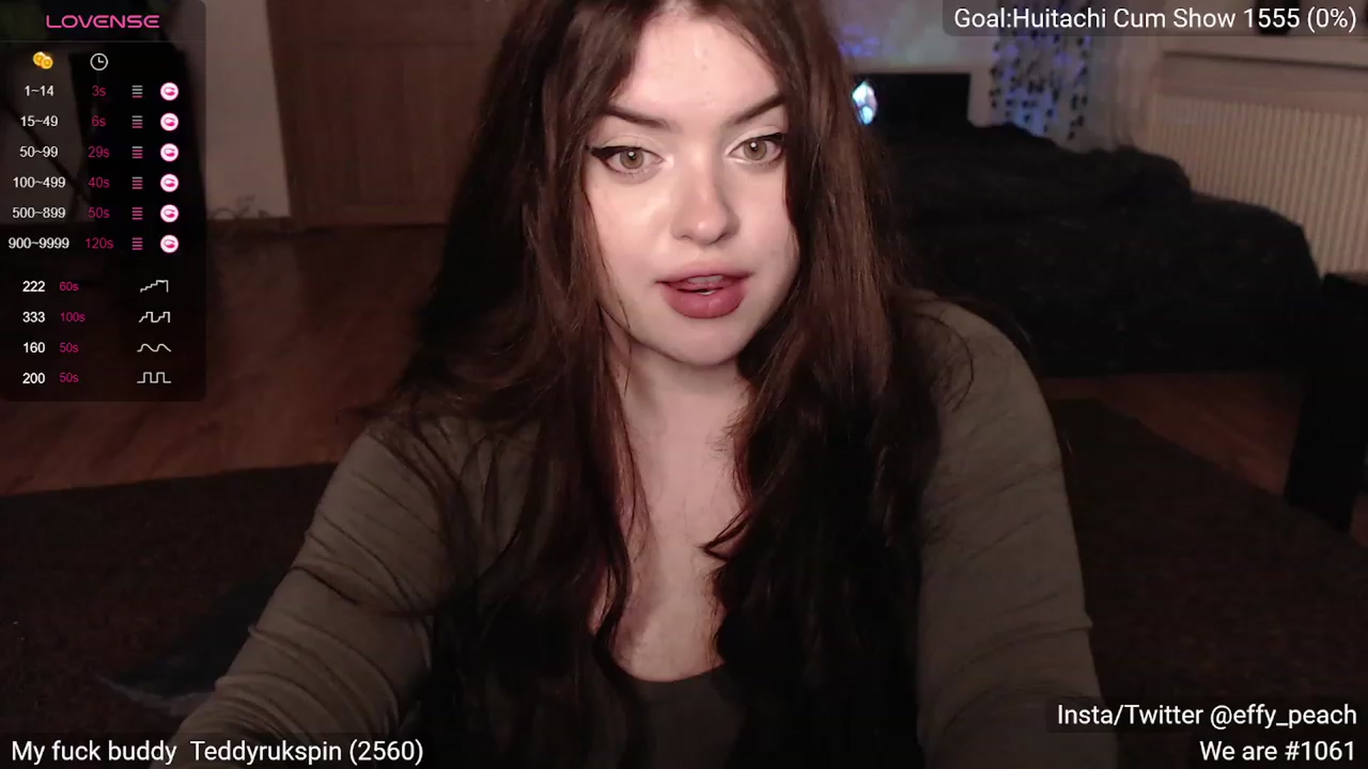 Gallery image thumbnail from Effy_peach's myfreecams stream on, 12/07/2023, 24:35 image 14 of 20