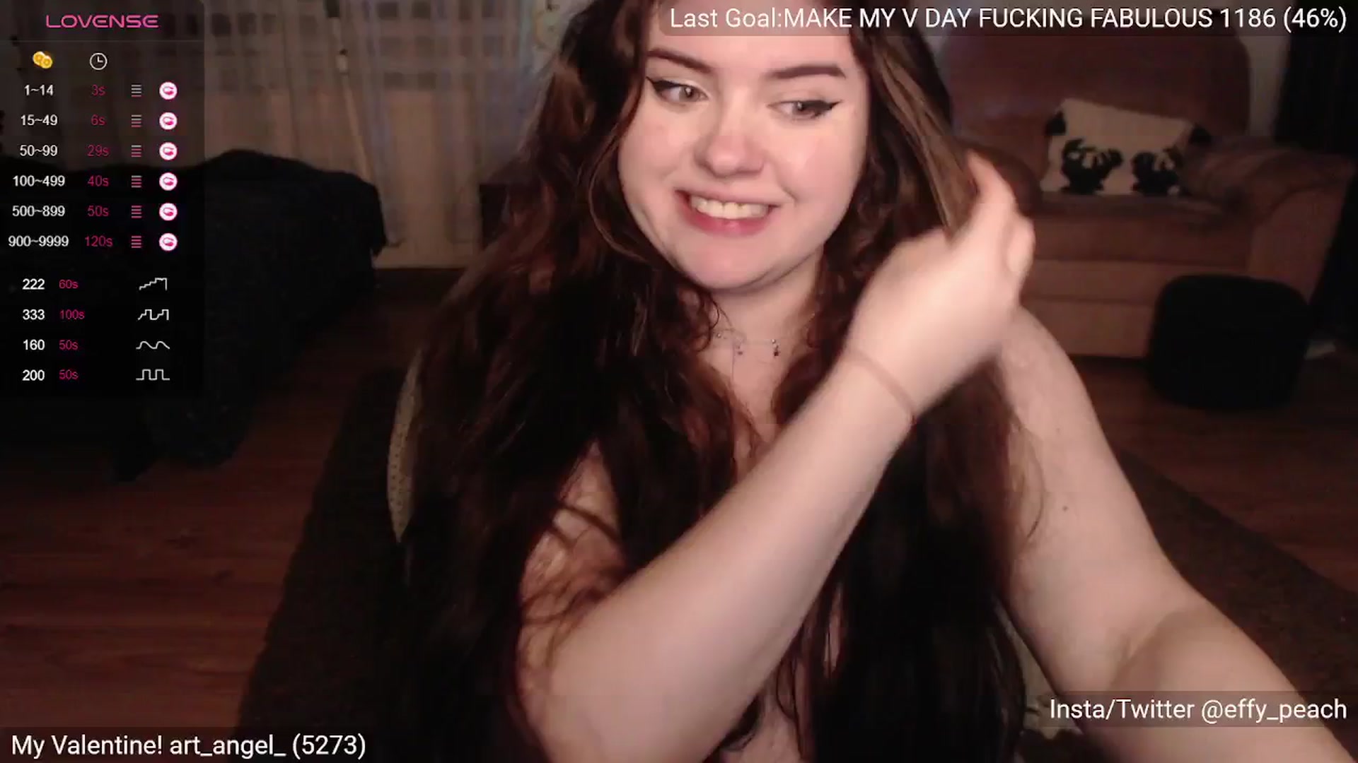Gallery image thumbnail from Effy_peach's myfreecams stream on, 02/17/2024, 02:01 image 2 of 20