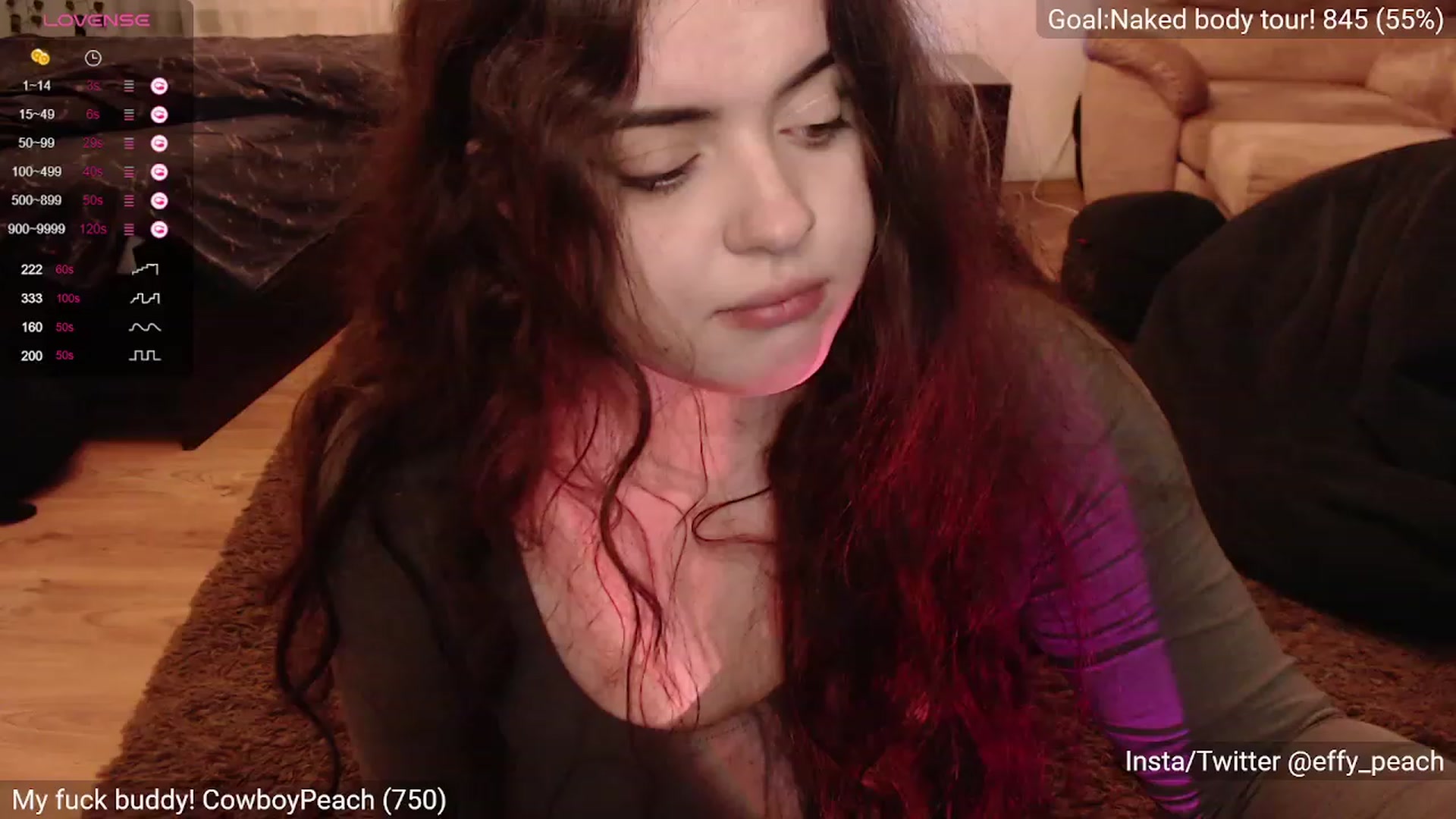 Gallery image thumbnail from Effy_peach's myfreecams stream on, 03/10/2024, 01:24 image 12 of 20