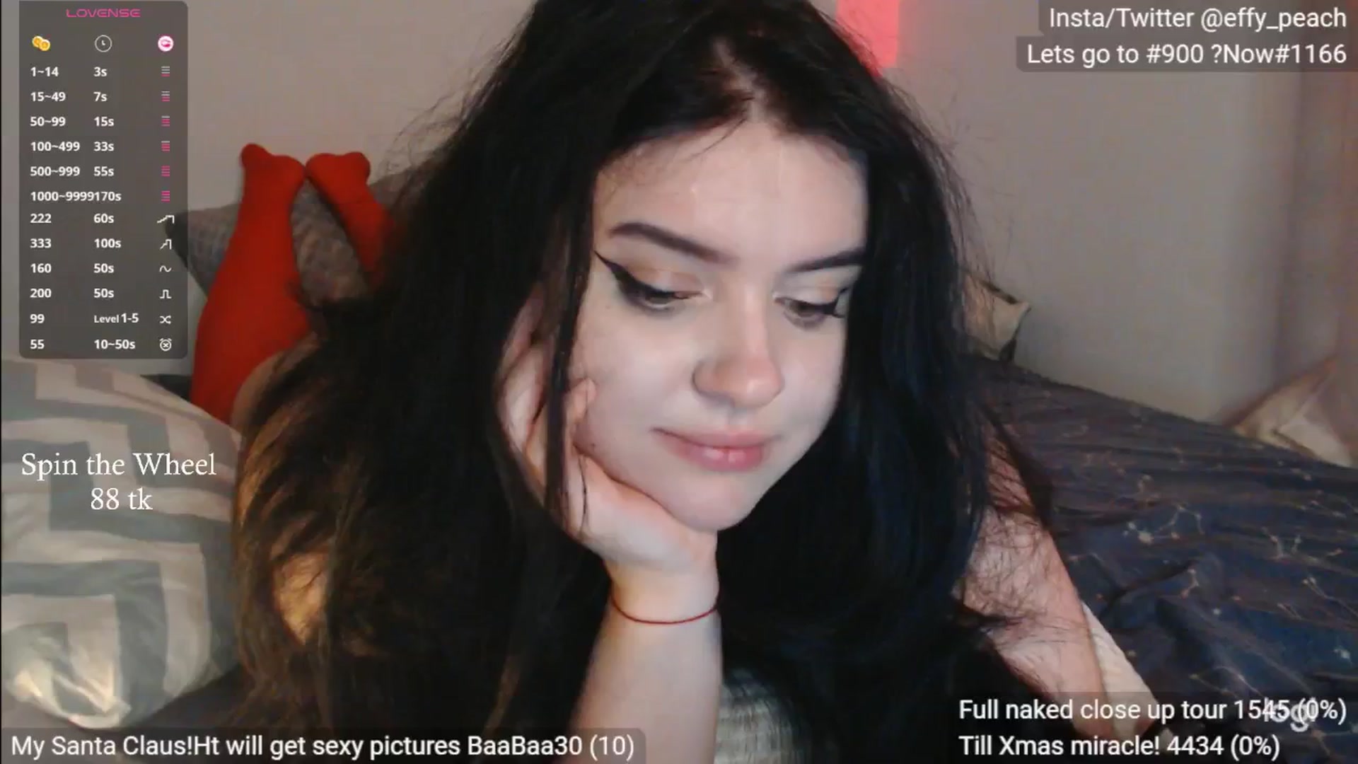 Gallery image thumbnail from Effy_peach's myfreecams stream on, 12/25/2024, 23:07 image 16 of 20