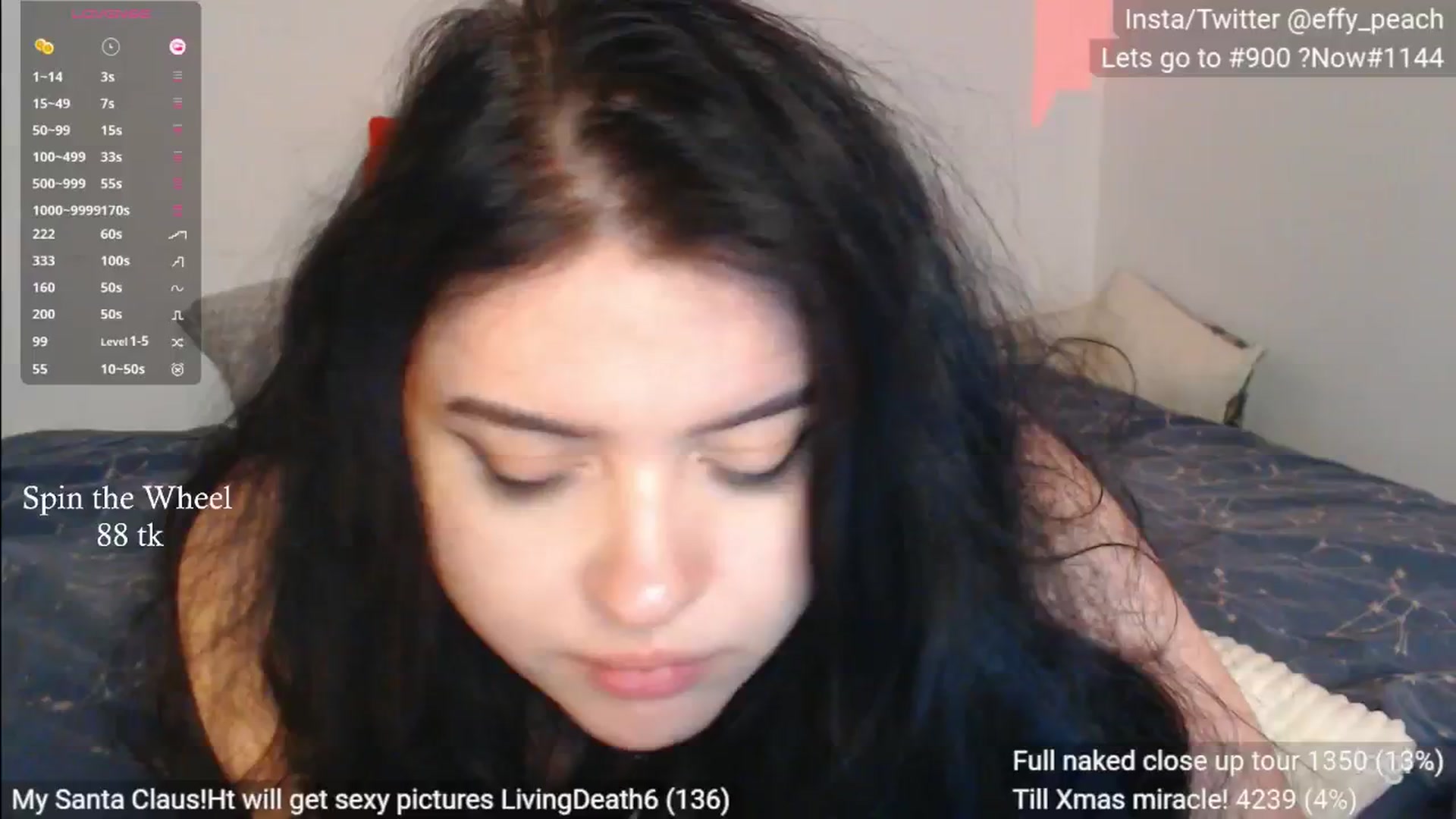 Gallery image thumbnail from Effy_peach's myfreecams stream on, 12/25/2024, 23:55 image 17 of 20