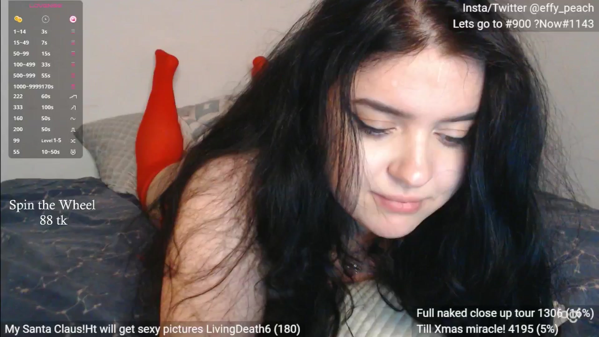 Gallery image thumbnail from Effy_peach's myfreecams stream on, 12/25/2024, 23:55 image 20 of 20