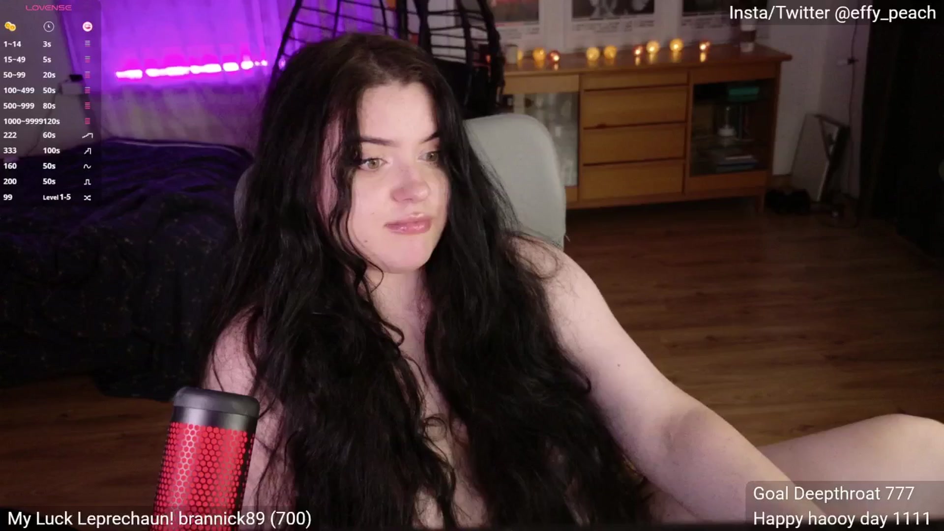 Gallery image thumbnail from Effy_peach's myfreecams stream on, 09/08/2025, 23:25 image 1 of 20