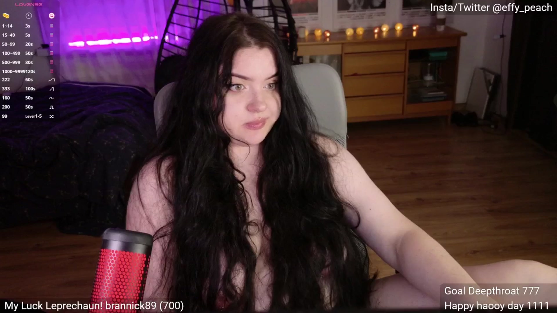 Gallery image thumbnail from Effy_peach's myfreecams stream on, 09/08/2025, 23:25 image 9 of 20