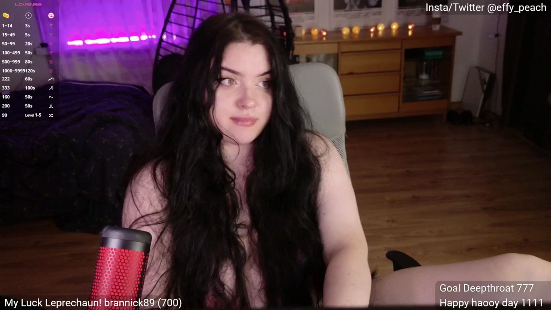 Gallery image thumbnail from Effy_peach's myfreecams stream on, 09/08/2025, 23:25 image 5 of 20