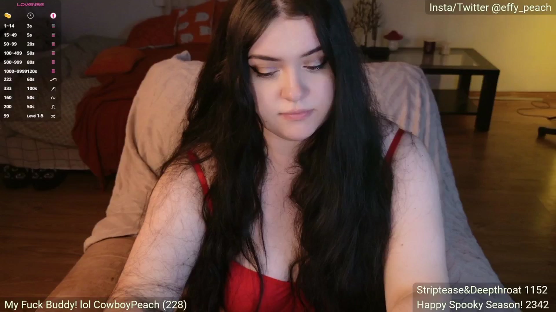 Gallery image thumbnail from Effy_peach's myfreecams stream on, 10/15/2025, 24:24 image 14 of 20