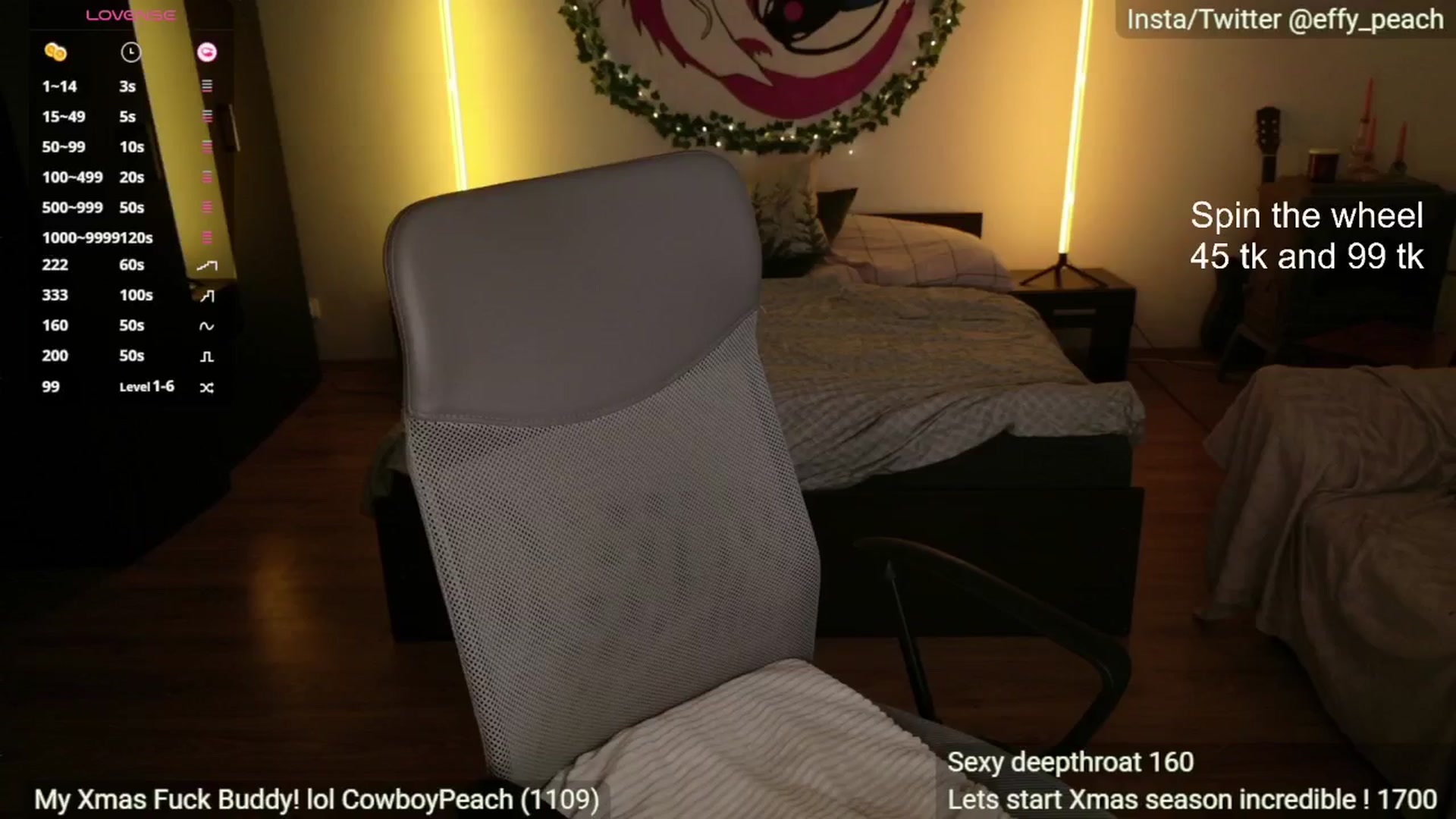 Gallery image thumbnail from Effy_peach's myfreecams stream on, 12/09/2025, 24:39 image 18 of 20