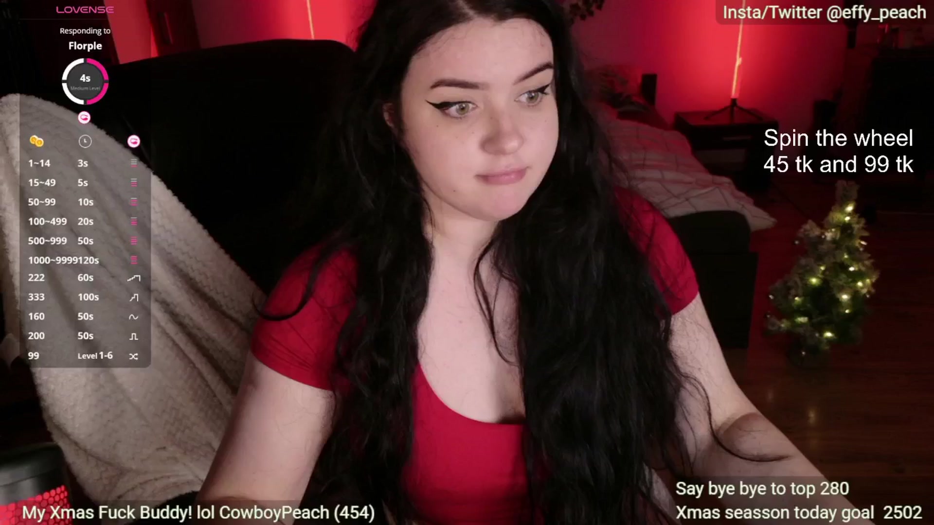 Gallery image thumbnail from Effy_peach's myfreecams stream on, 12/14/2025, 24:14 image 14 of 20