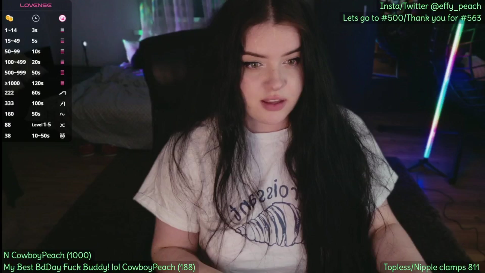Gallery image thumbnail from Effy_peach's myfreecams stream on, 04/09/2026, 23:19 image 10 of 20