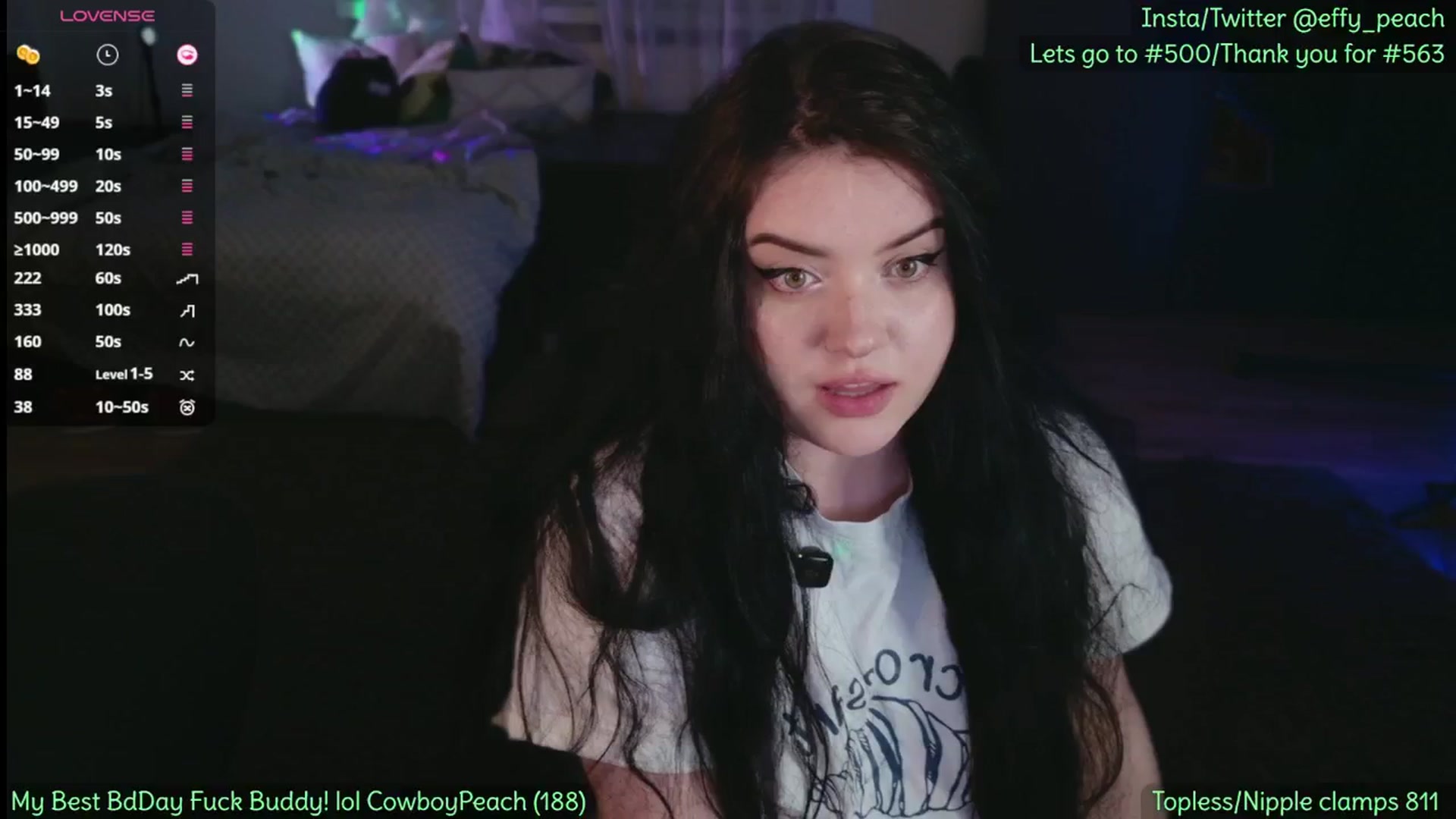 Gallery image thumbnail from Effy_peach's myfreecams stream on, 04/09/2026, 23:19 image 12 of 20