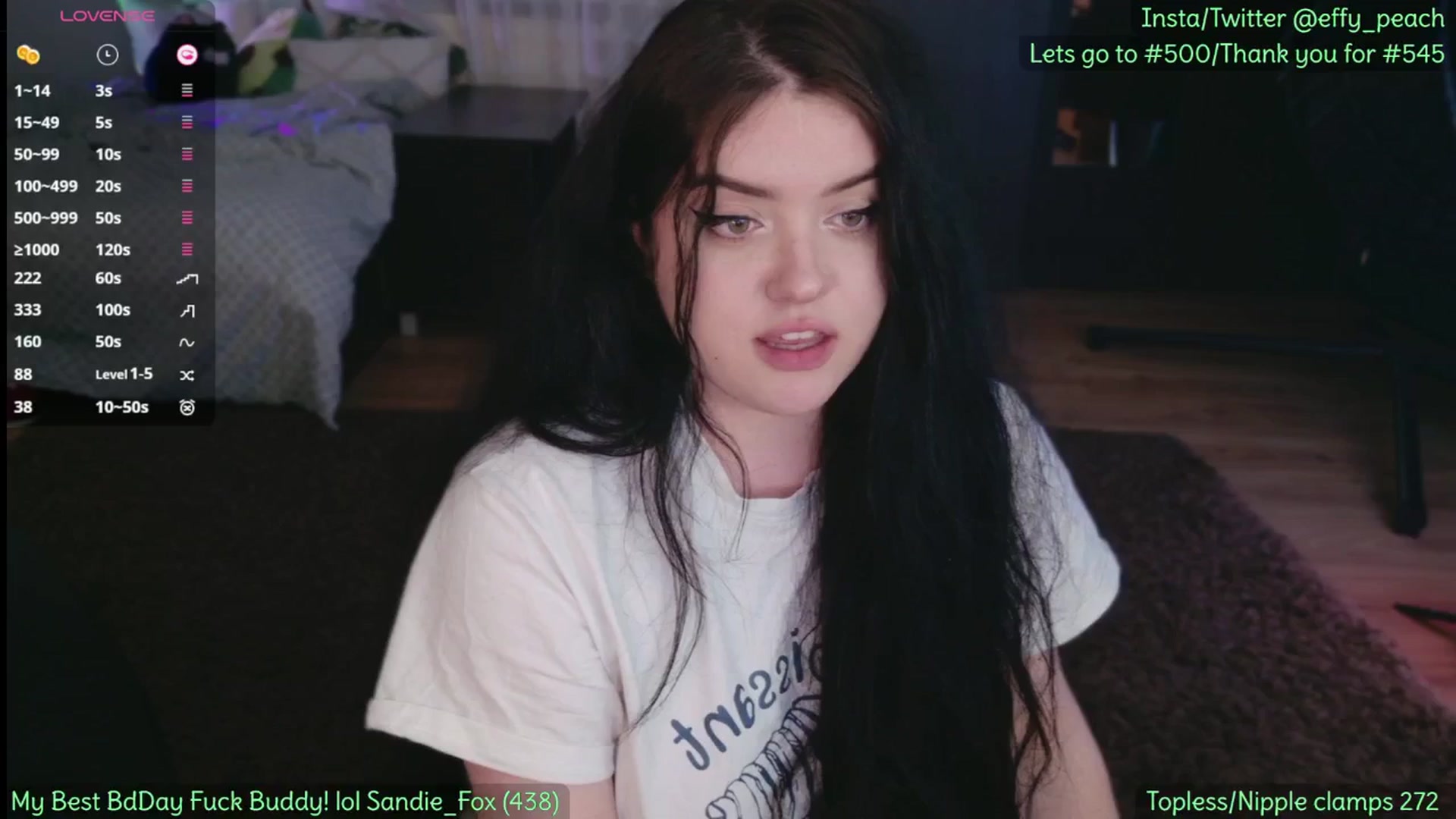 Gallery image thumbnail from Effy_peach's myfreecams stream on, 04/09/2026, 23:19 image 19 of 20