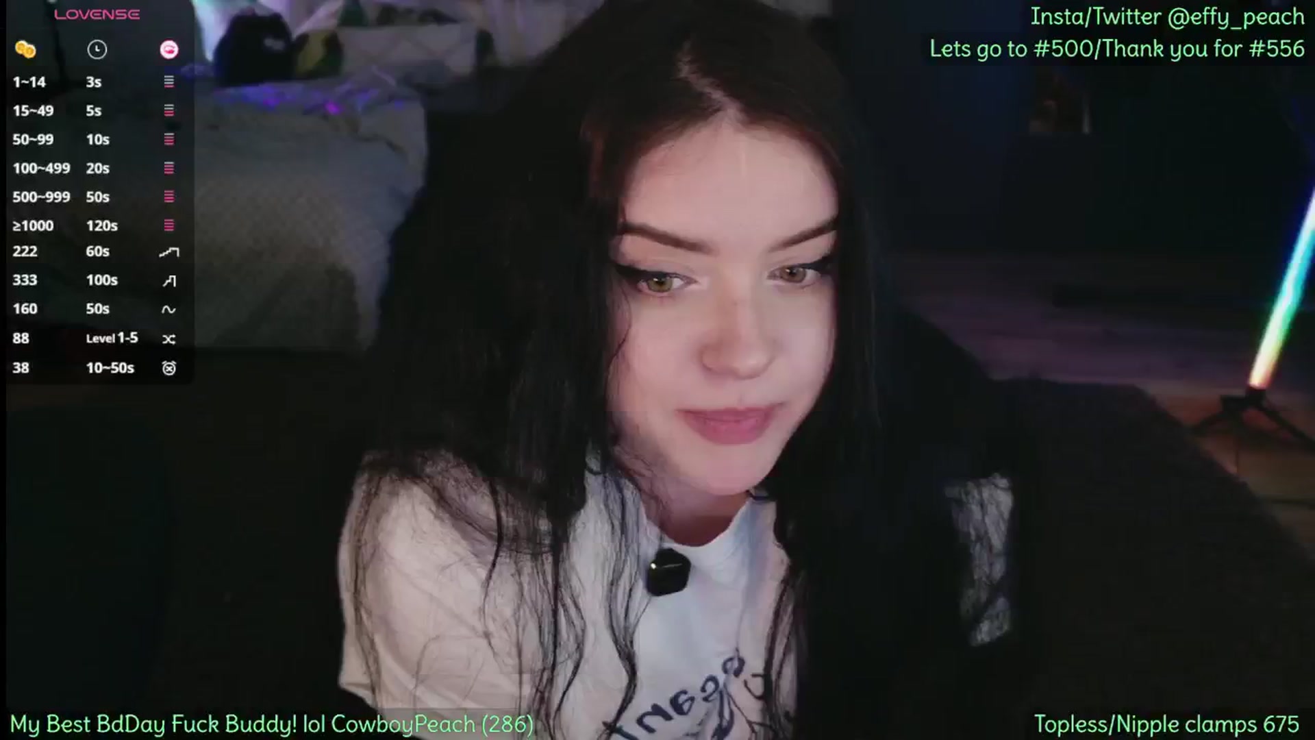Gallery image thumbnail from Effy_peach's myfreecams stream on, 04/09/2026, 23:19 image 13 of 20
