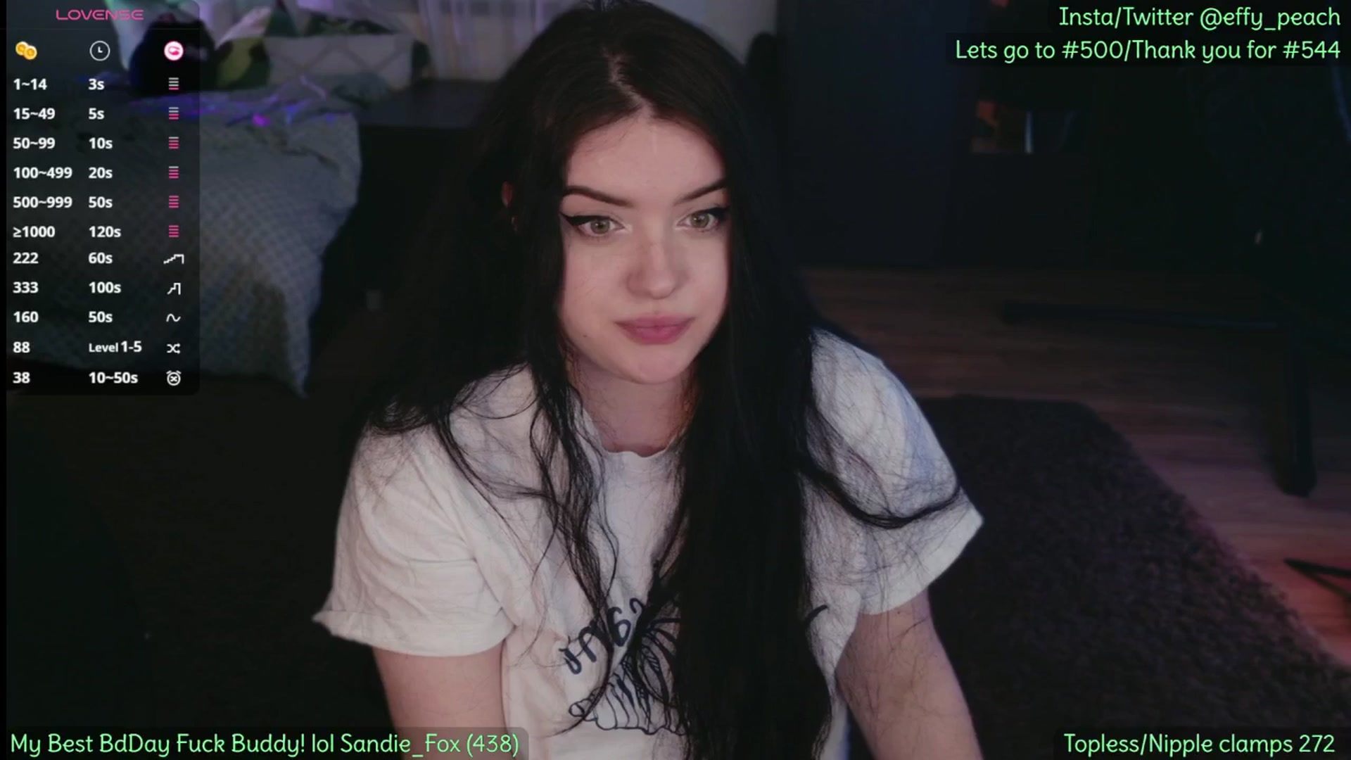 Gallery image thumbnail from Effy_peach's myfreecams stream on, 04/09/2026, 23:19 image 17 of 20