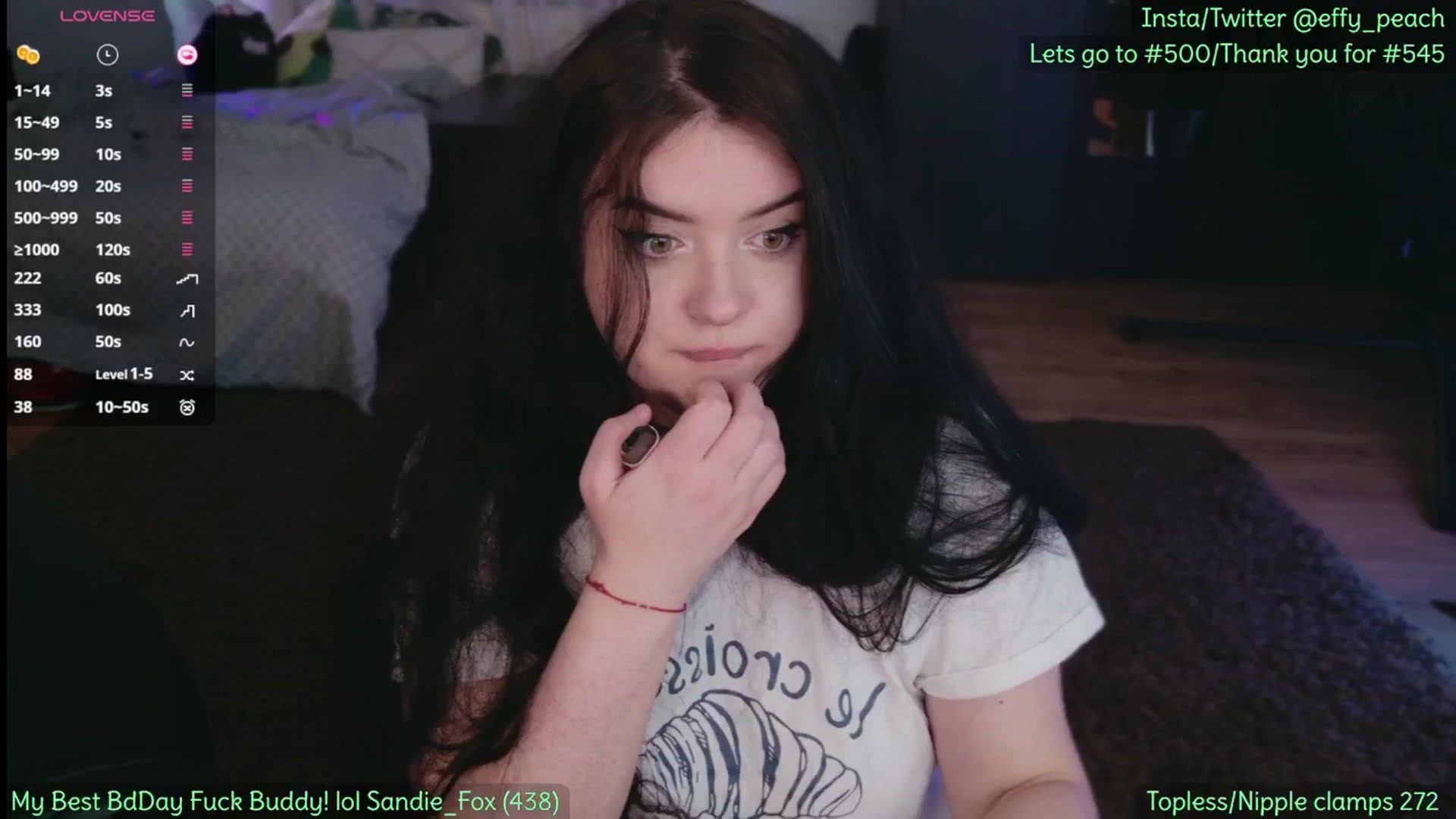 Gallery image thumbnail from Effy_peach's myfreecams stream on, 04/09/2026, 23:19 image 20 of 20