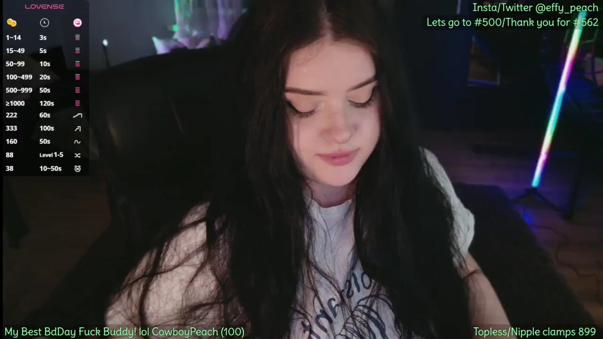 Gallery image thumbnail from Effy_peach's myfreecams stream on, 04/09/2026, 23:19 image 6 of 20