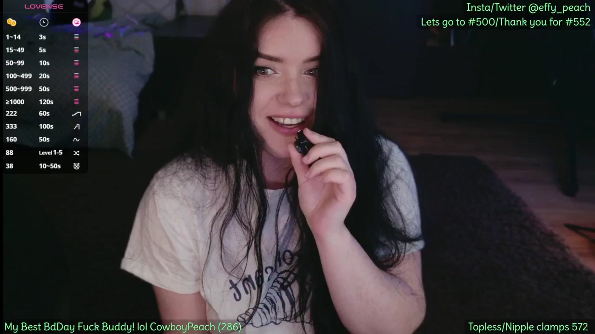 Gallery image thumbnail from Effy_peach's myfreecams stream on, 04/09/2026, 23:19 image 15 of 20