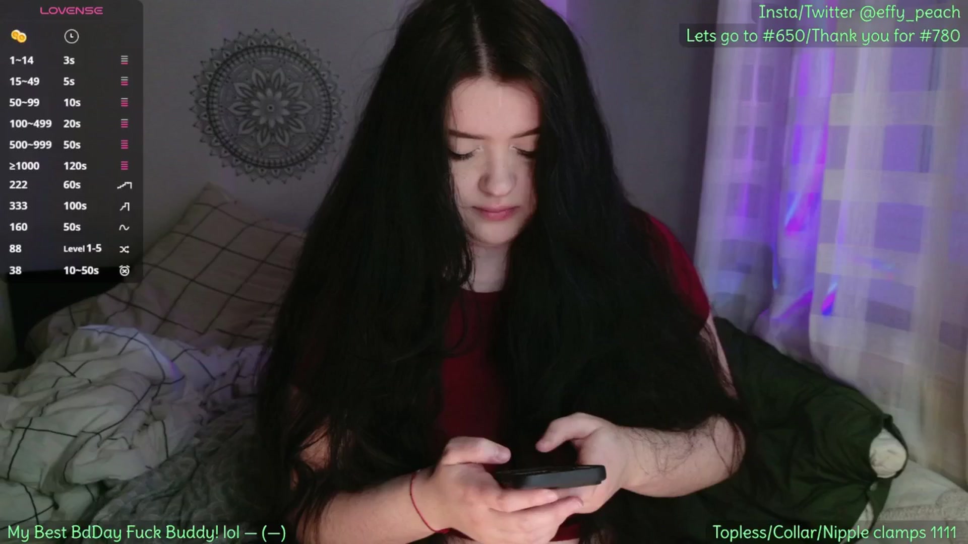 Gallery image thumbnail from Effy_peach's myfreecams stream on, 04/15/2026, 21:40 image 1 of 20