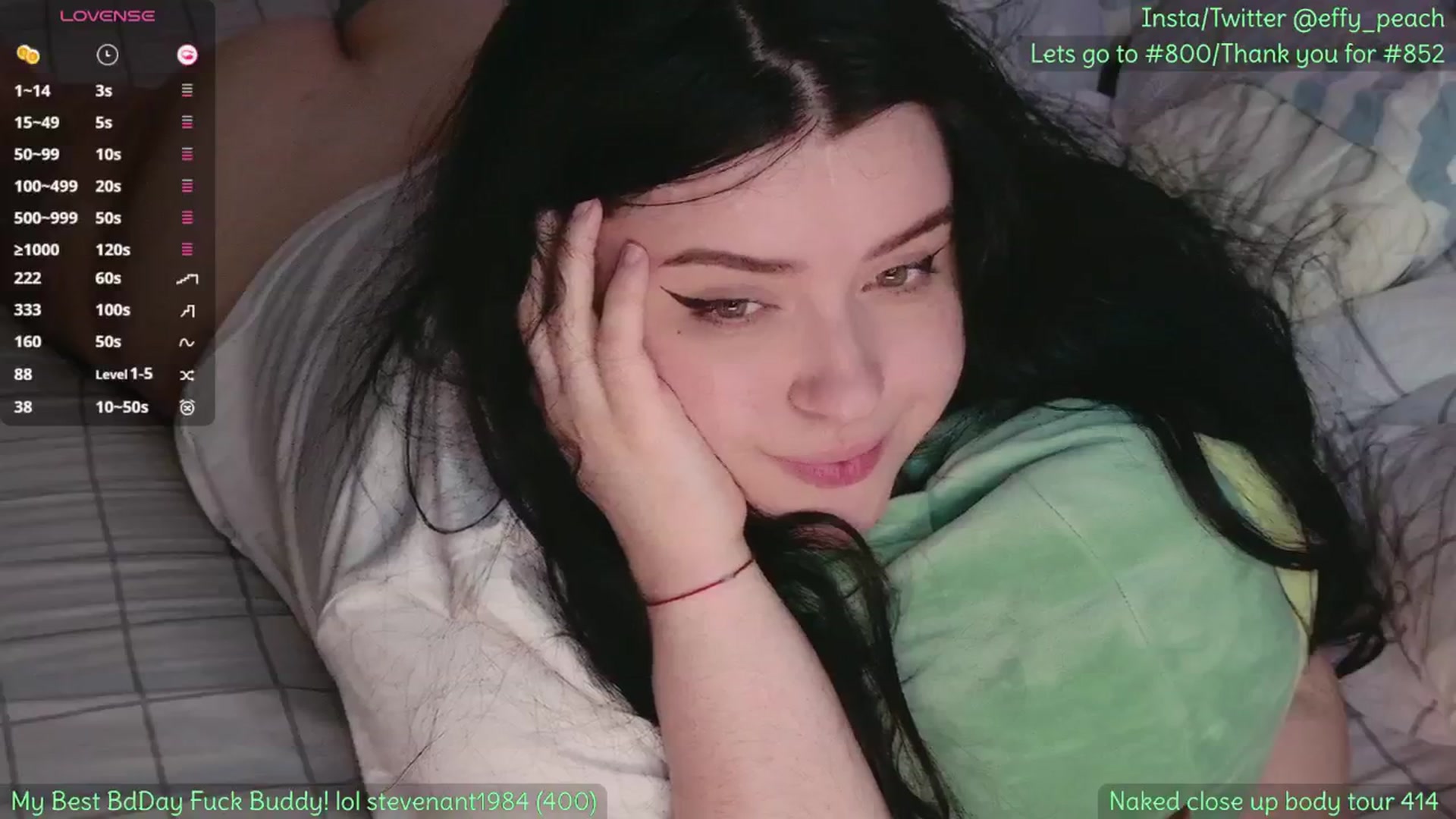 Gallery image thumbnail from Effy_peach's myfreecams stream on, 04/22/2026, 24:09 image 19 of 20