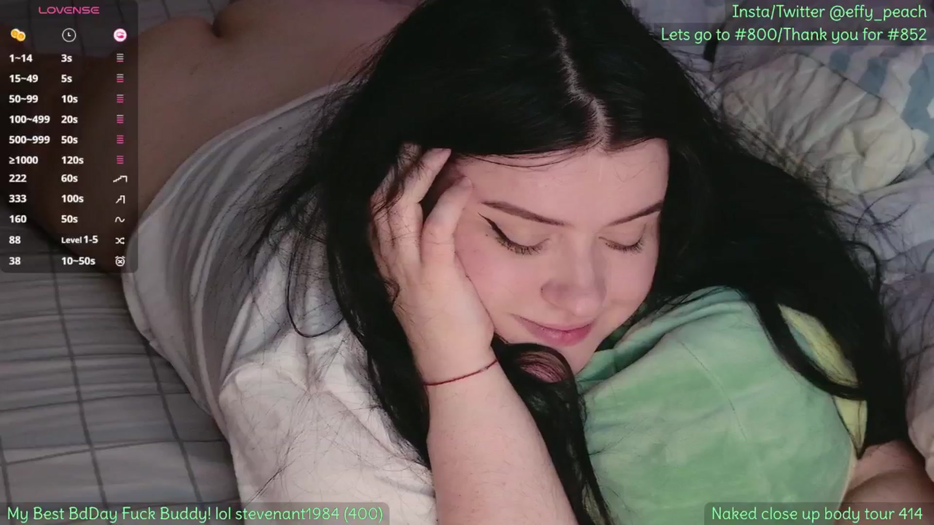 Gallery image thumbnail from Effy_peach's myfreecams stream on, 04/22/2026, 24:09 image 20 of 20