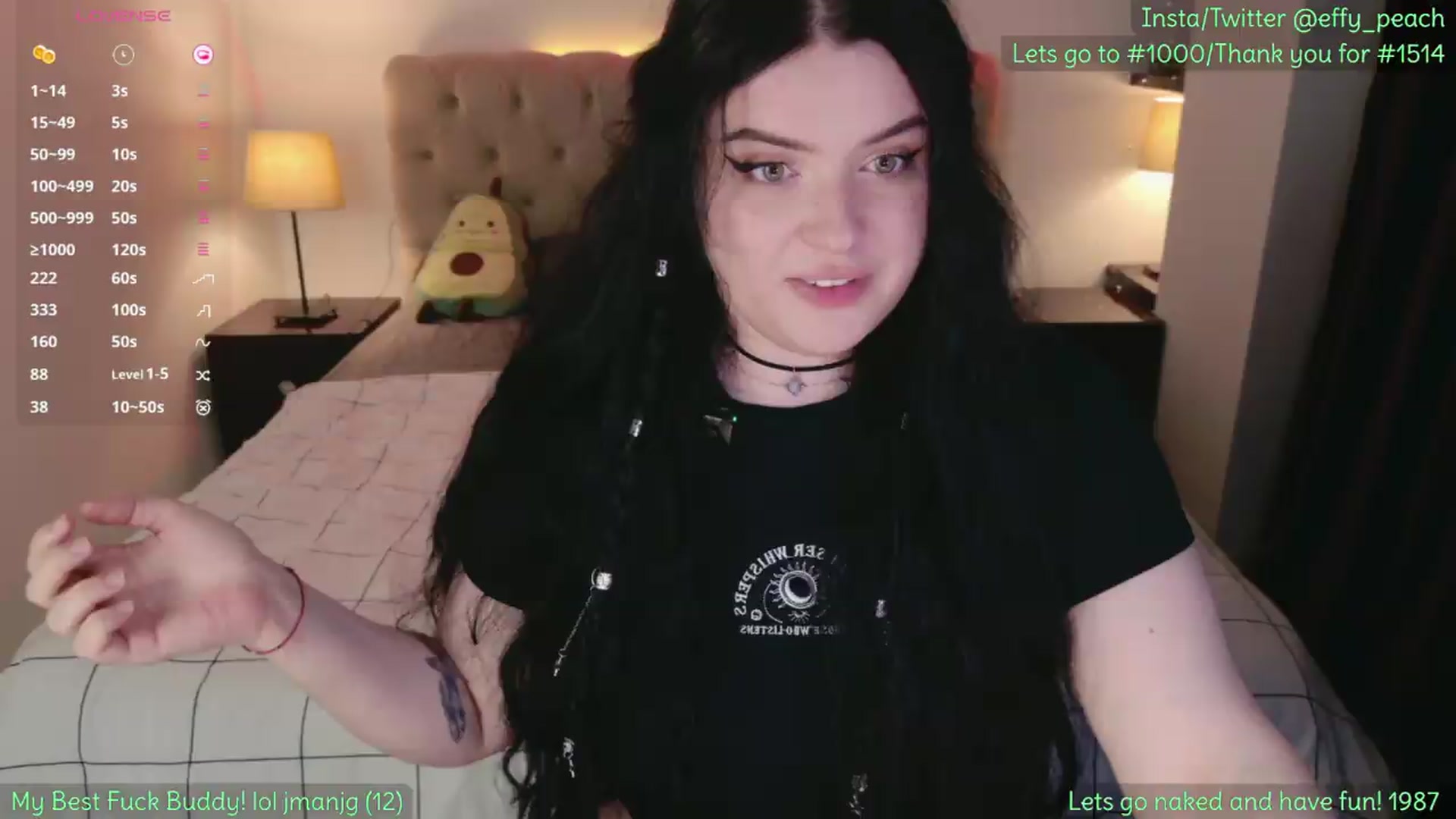 Gallery image thumbnail from Effy_peach's myfreecams stream on, 05/19/2026, 20:40 image 1 of 20