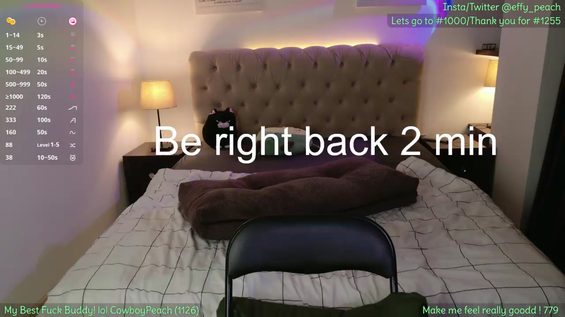 Gallery image thumbnail from Effy_peach's myfreecams stream on, 05/25/2026, 23:21 image 15 of 20