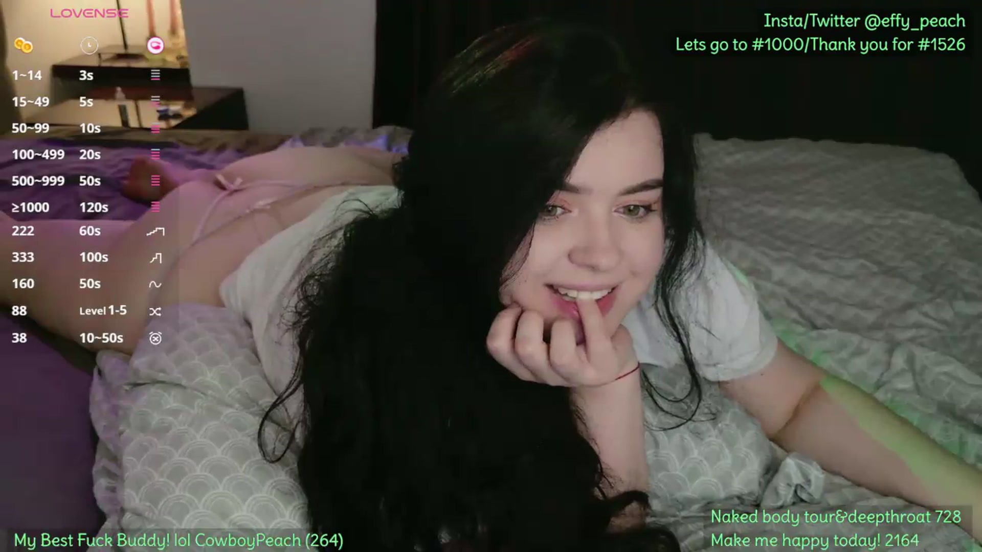 Gallery image thumbnail from Effy_peach's myfreecams stream on, 06/13/2026, 24:27 image 12 of 20