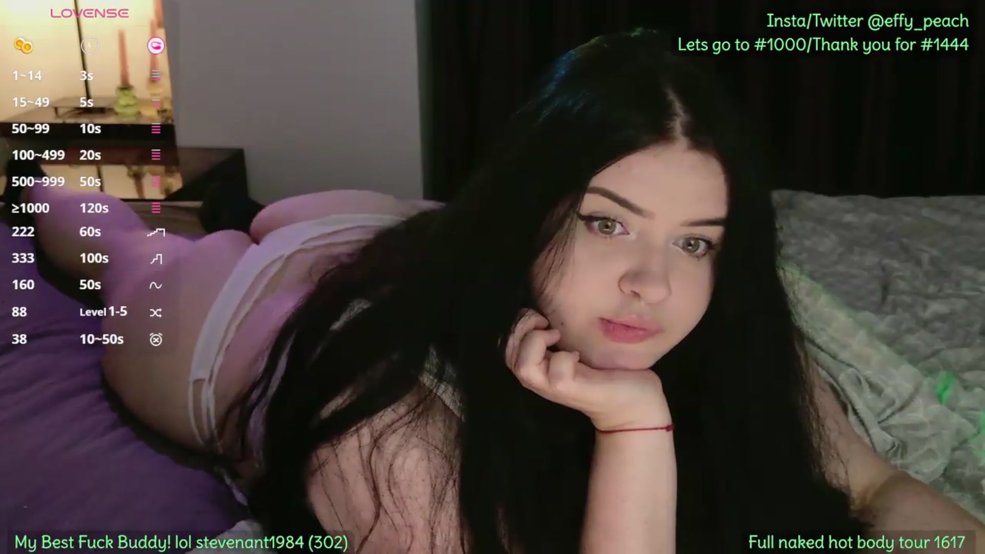 Gallery image thumbnail from Effy_peach's myfreecams stream on, 06/14/2026, 22:12 image 17 of 20