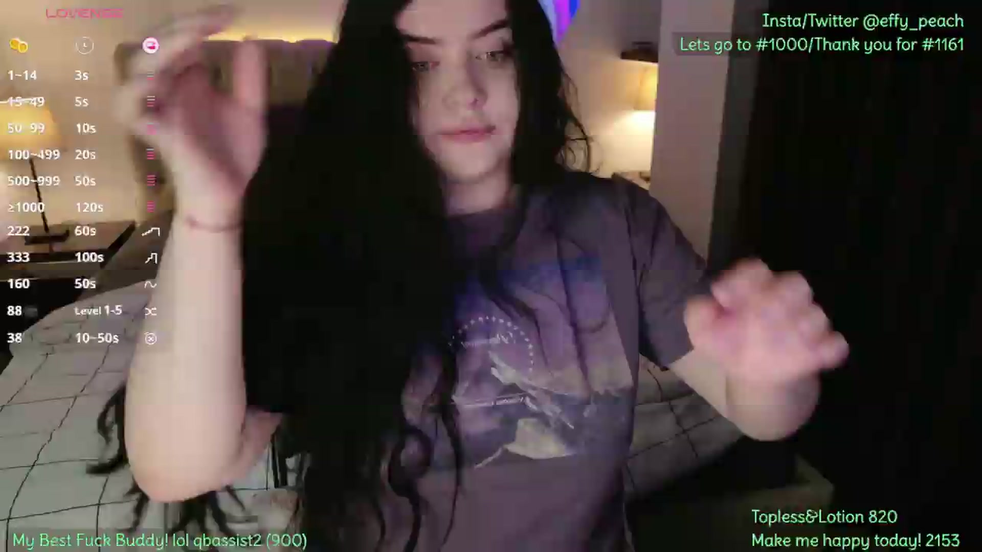 Gallery image thumbnail from Effy_peach's myfreecams stream on, 06/24/2026, 21:51 image 12 of 20