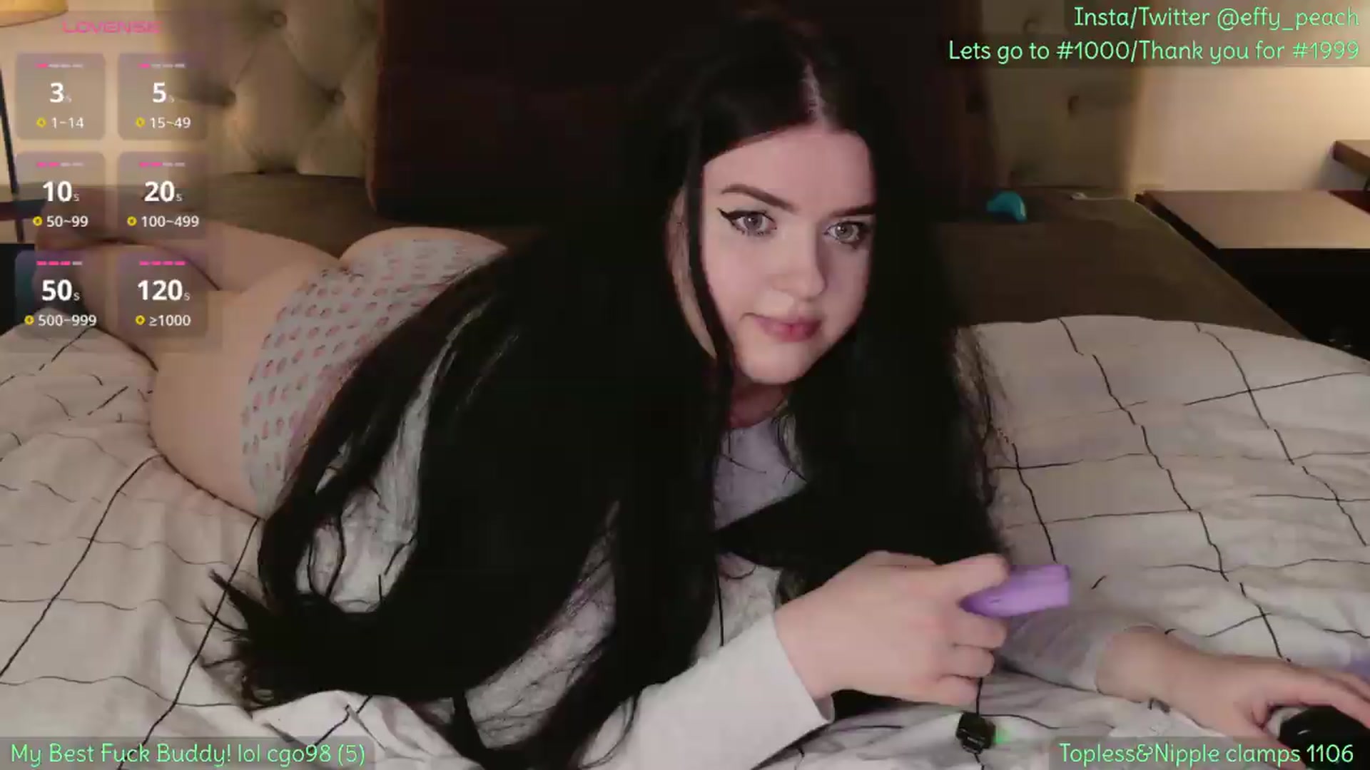 Gallery image thumbnail from Effy_peach's myfreecams stream on, 07/08/2026, 21:25 image 2 of 20