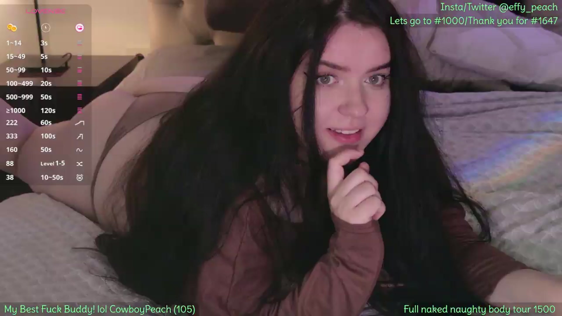 Gallery image thumbnail from Effy_peach's myfreecams stream on, 07/17/2026, 23:01 image 7 of 20