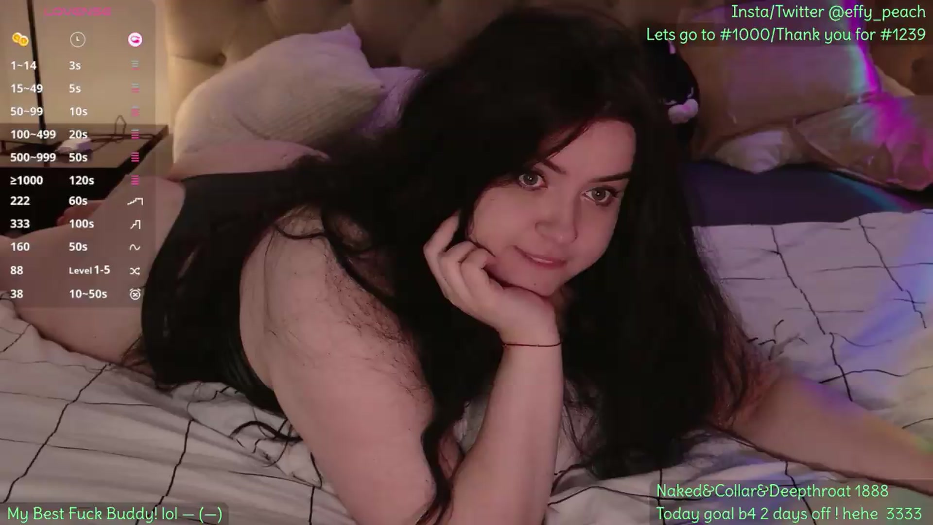 Gallery image thumbnail from Effy_peach's myfreecams stream on, 08/04/2026, 23:15 image 4 of 20