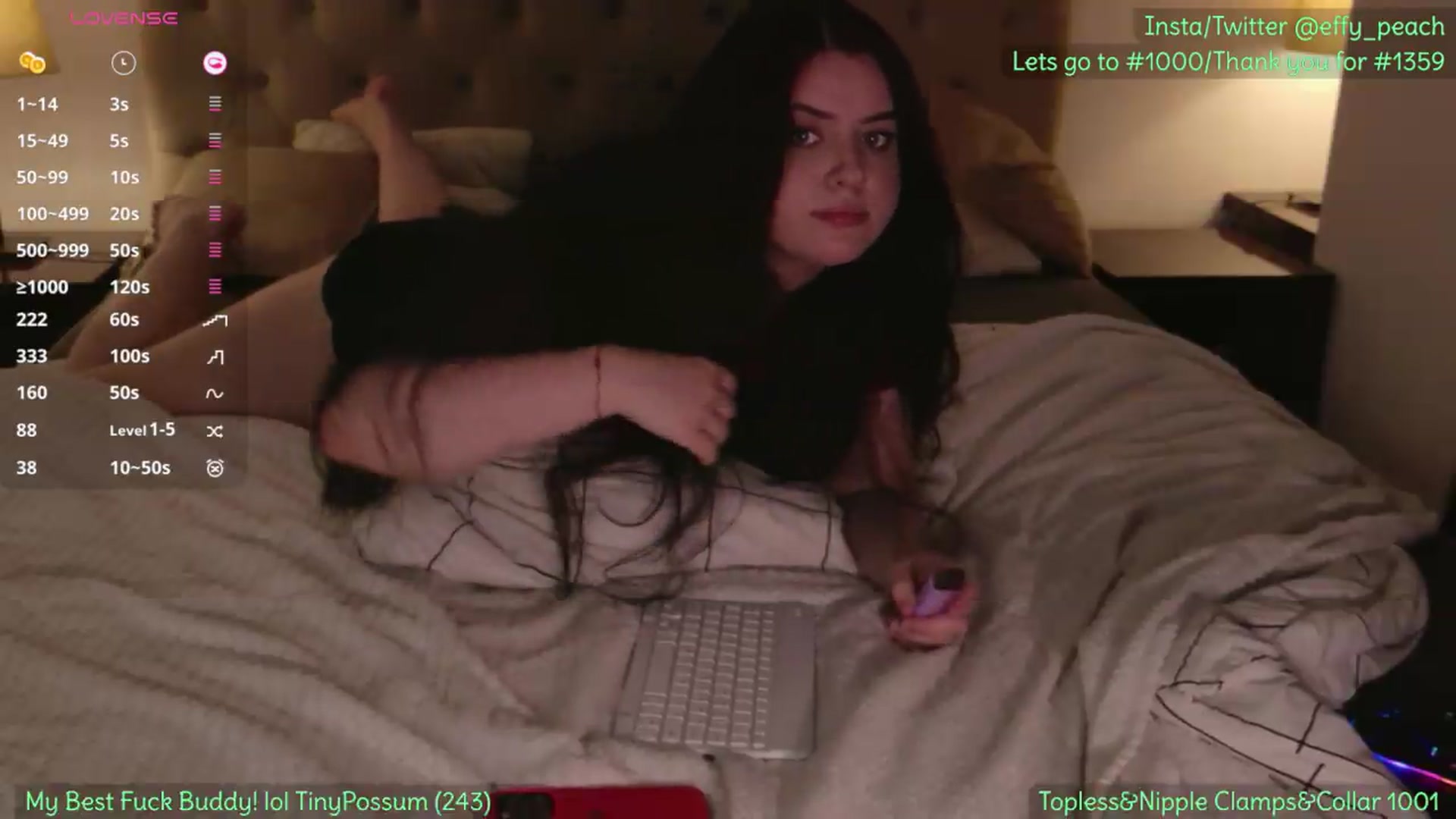 Gallery image thumbnail from Effy_peach's myfreecams stream on, 08/11/2026, 22:05 image 8 of 20