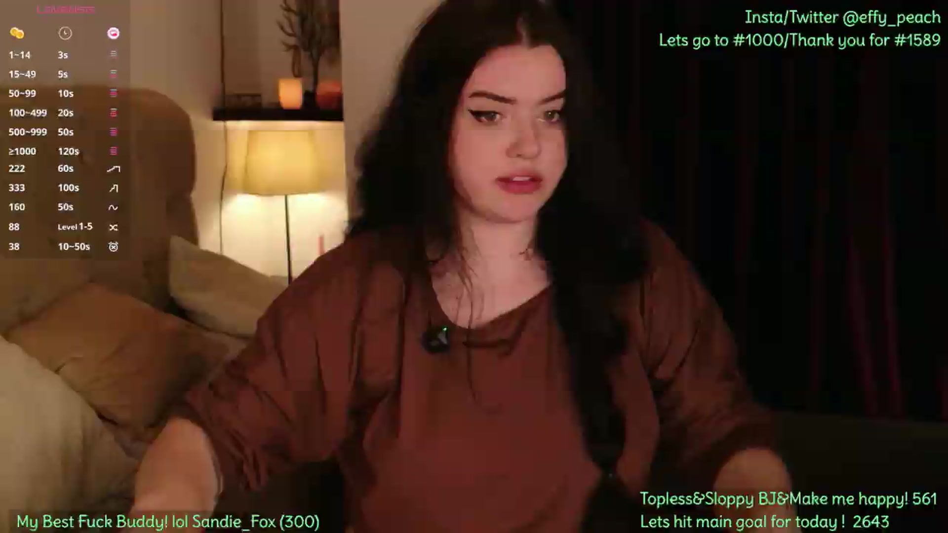 Gallery image thumbnail from Effy_peach's myfreecams stream on, 08/17/2026, 23:20 image 12 of 20