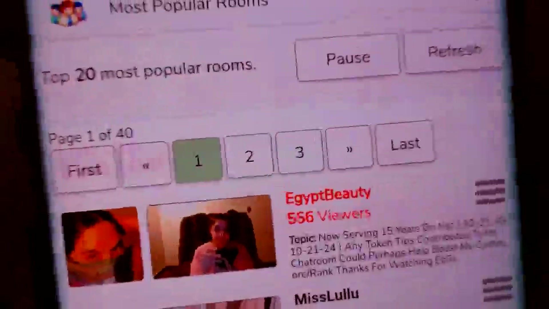Gallery image thumbnail from EgyptBeauty's myfreecams stream on, 11/20/2024, 08:43 image 6 of 20