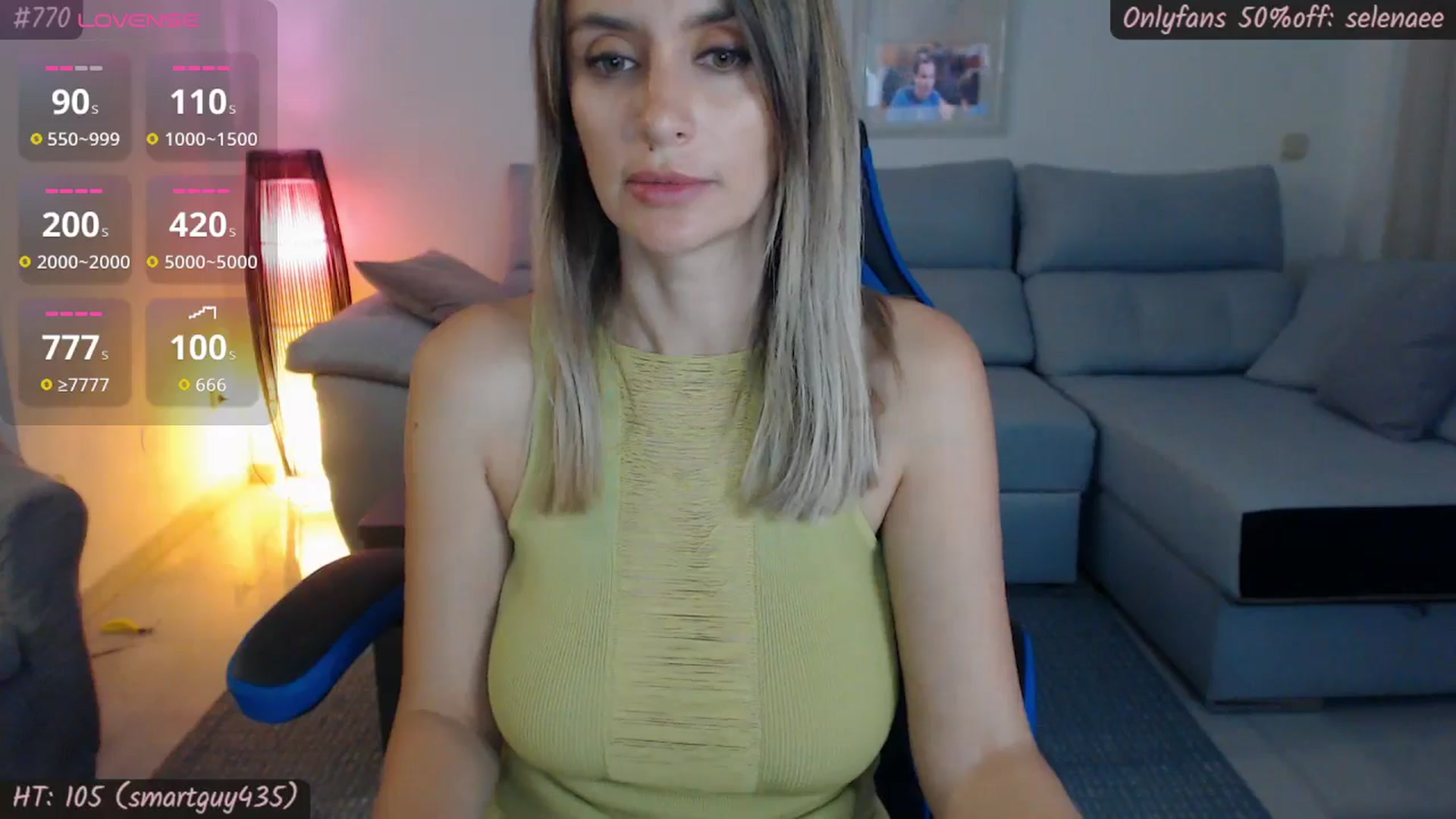 Gallery image thumbnail from EidyiaBelle's myfreecams stream on, 05/07/2026, 22:27 image 19 of 20