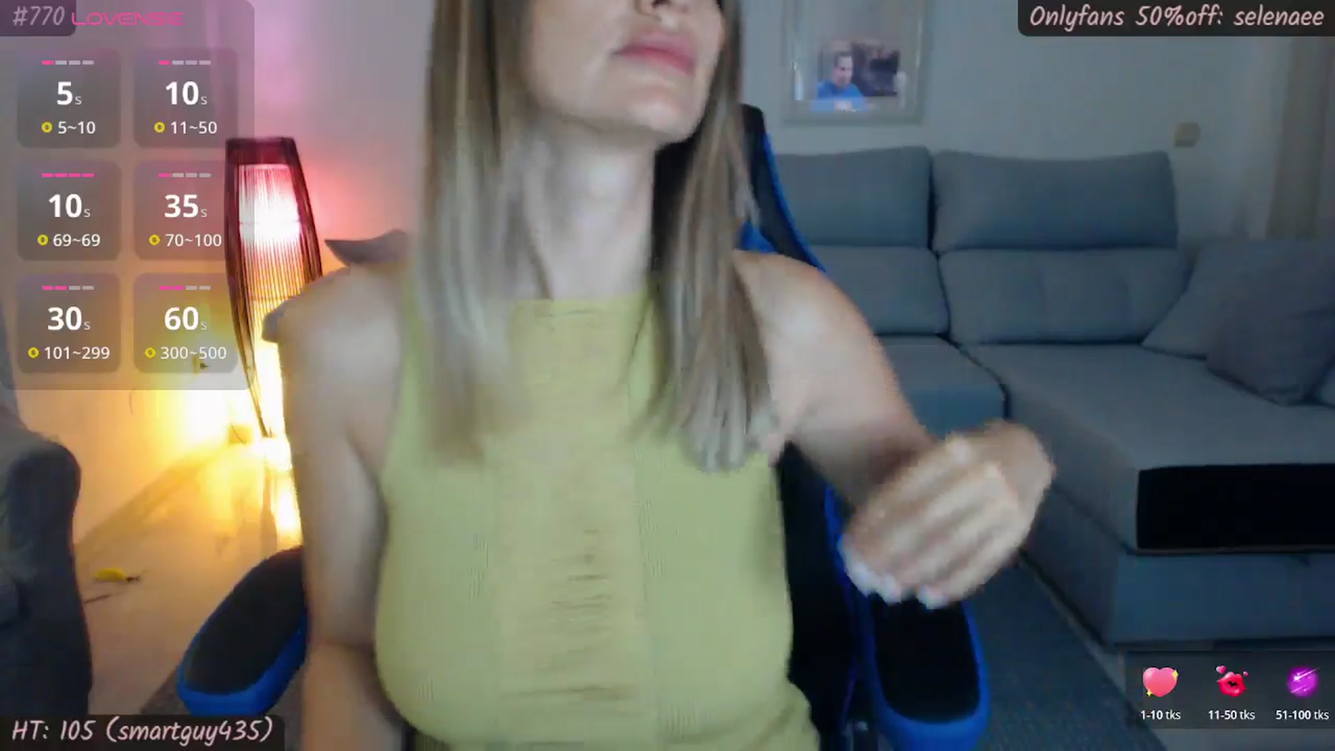 Gallery image thumbnail from EidyiaBelle's myfreecams stream on, 05/07/2026, 22:27 image 18 of 20