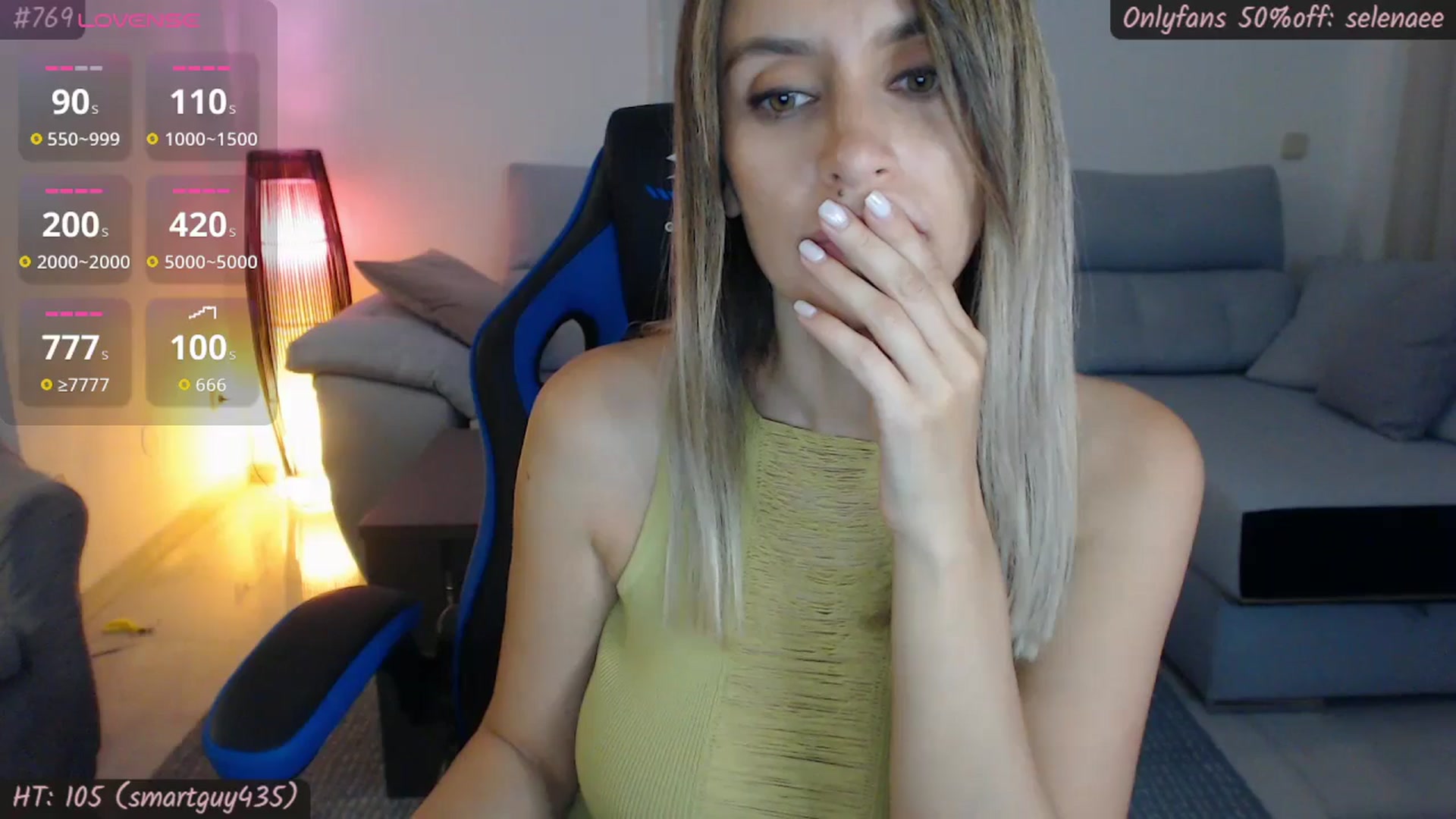 Gallery image thumbnail from EidyiaBelle's myfreecams stream on, 05/07/2026, 22:27 image 14 of 20