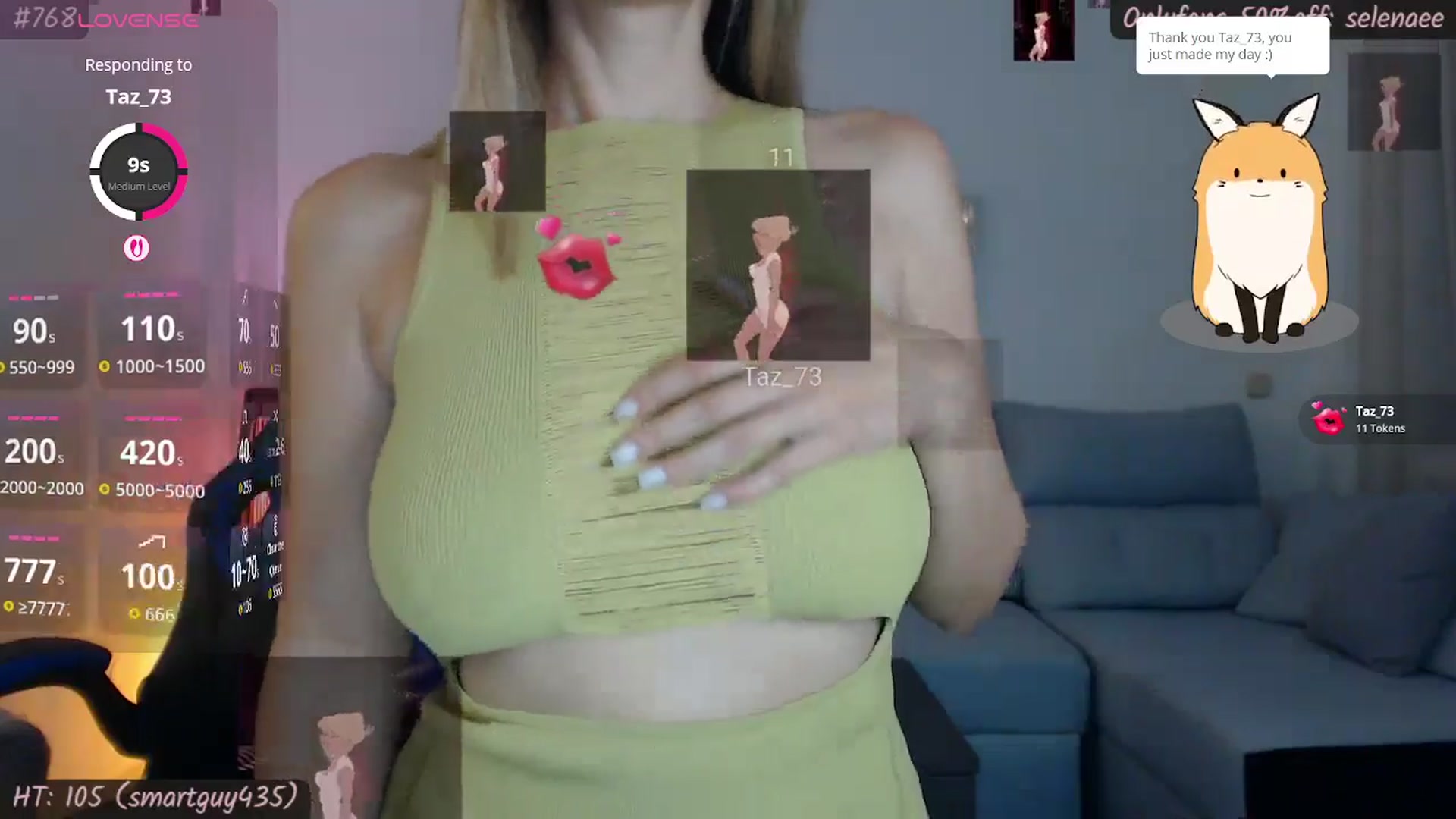Gallery image thumbnail from EidyiaBelle's myfreecams stream on, 05/07/2026, 22:27 image 4 of 20