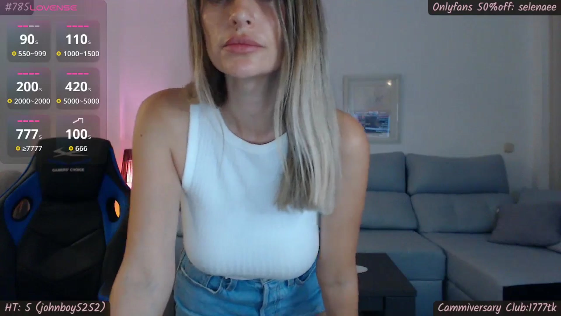 Gallery image thumbnail from EidyiaBelle's myfreecams stream on, 05/10/2026, 21:14 image 2 of 20