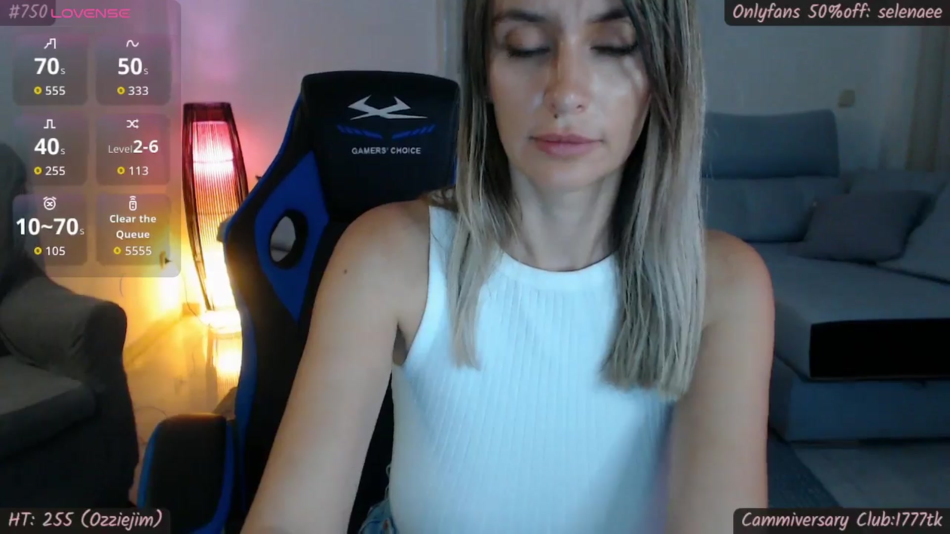 Gallery image thumbnail from EidyiaBelle's myfreecams stream on, 05/10/2026, 23:43 image 17 of 20