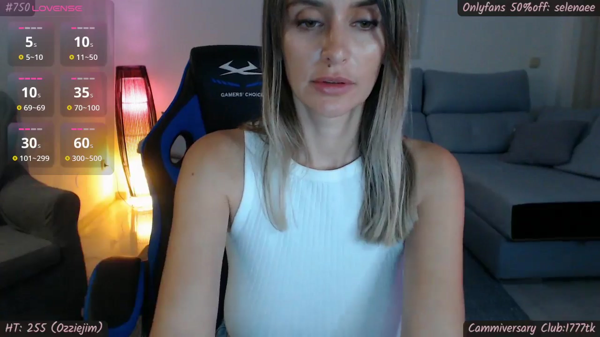 Gallery image thumbnail from EidyiaBelle's myfreecams stream on, 05/10/2026, 23:43 image 16 of 20