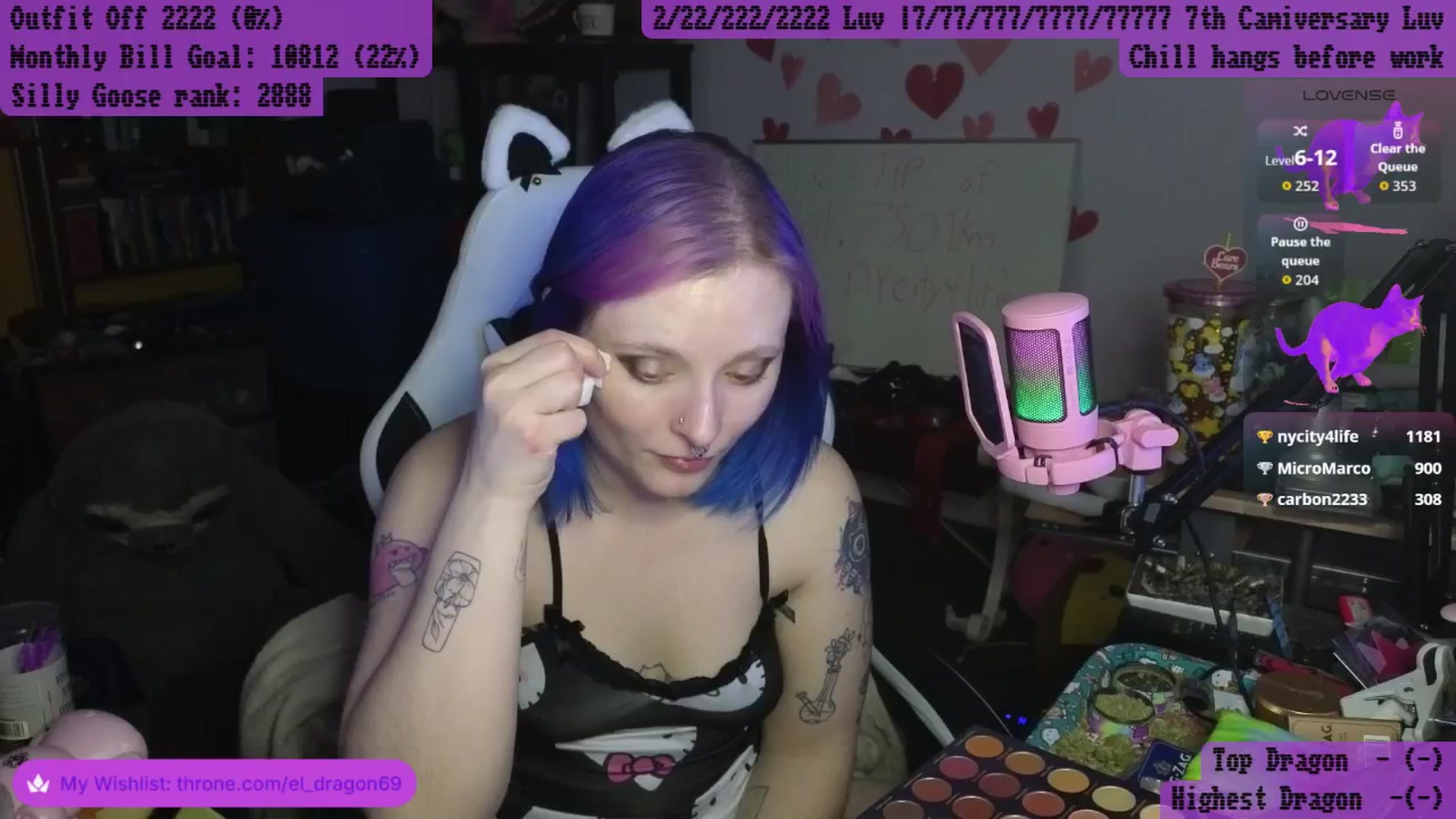 Gallery image thumbnail from El_Dragon69's myfreecams stream on, 04/12/2026, 12:47 image 5 of 20