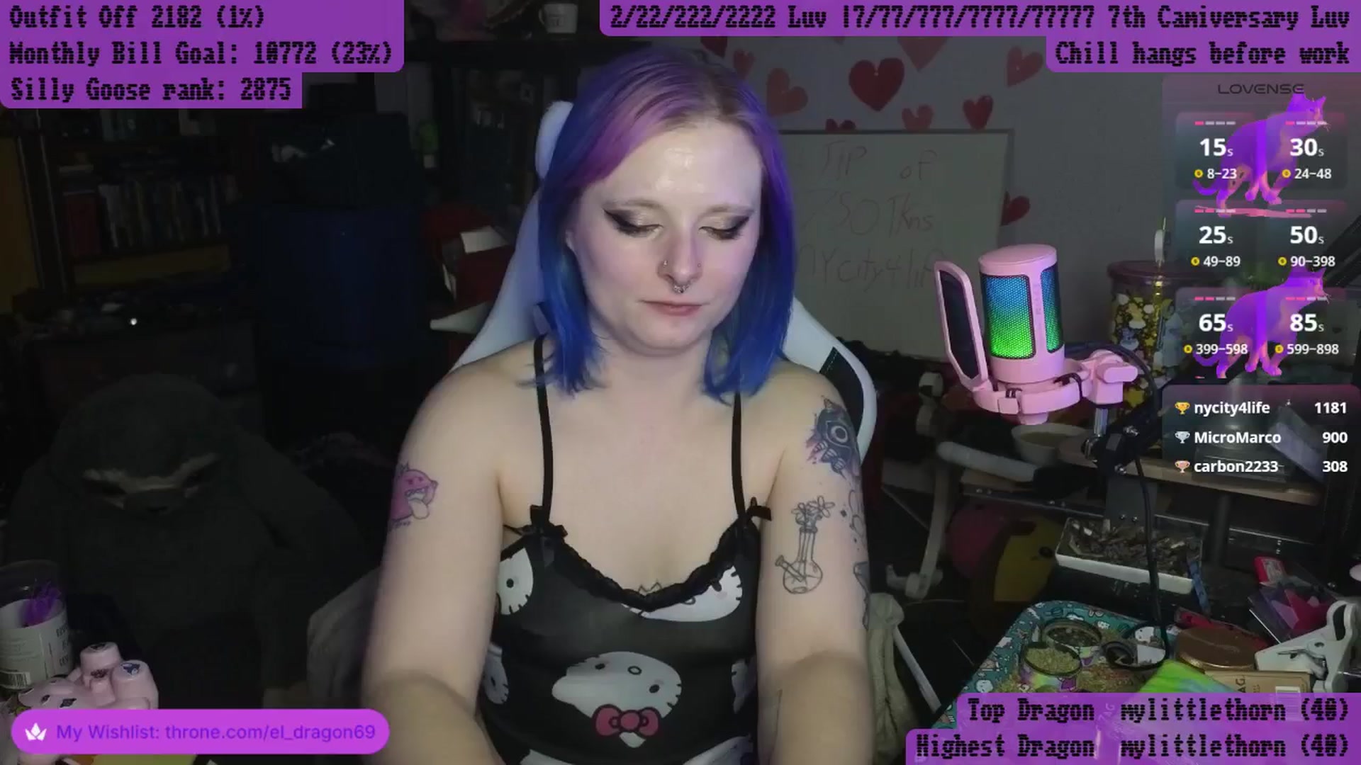 Gallery image thumbnail from El_Dragon69's myfreecams stream on, 04/12/2026, 12:47 image 19 of 20
