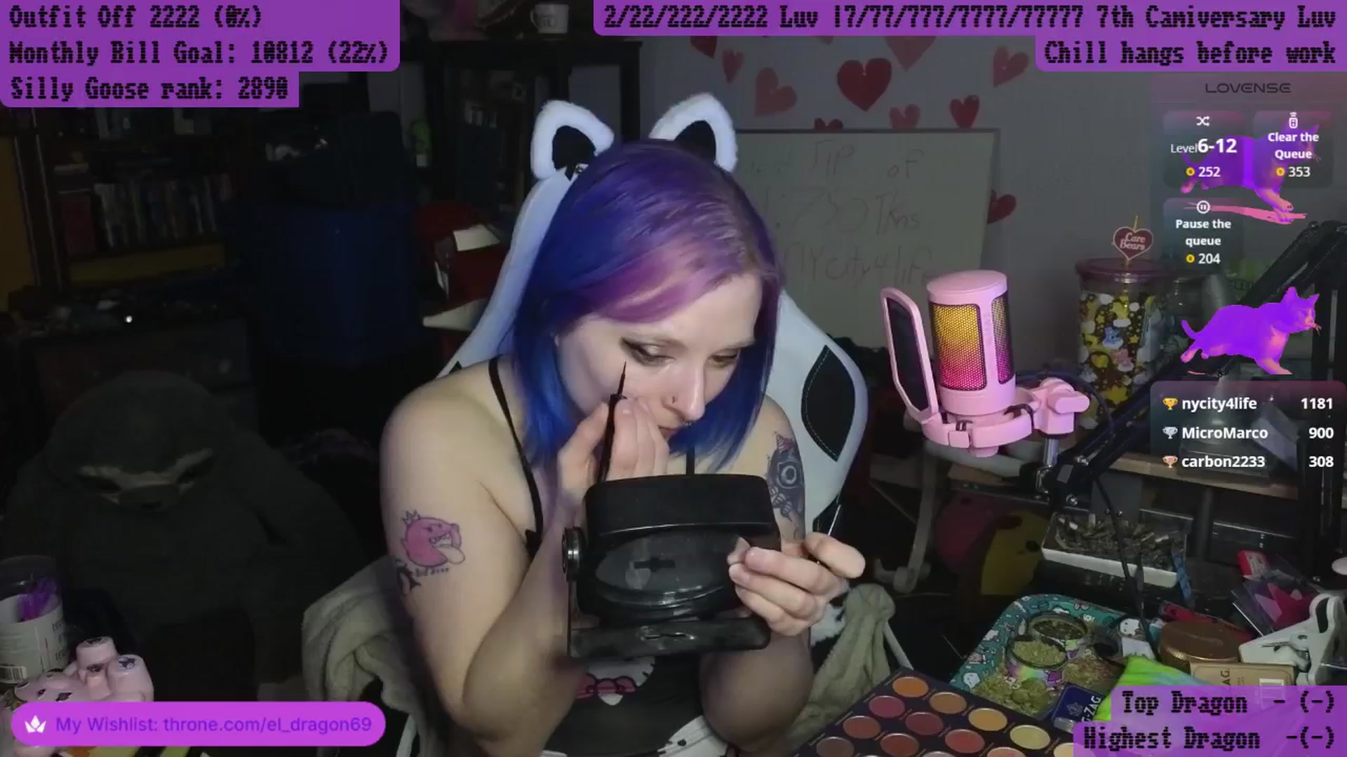 Gallery image thumbnail from El_Dragon69's myfreecams stream on, 04/12/2026, 12:47 image 12 of 20