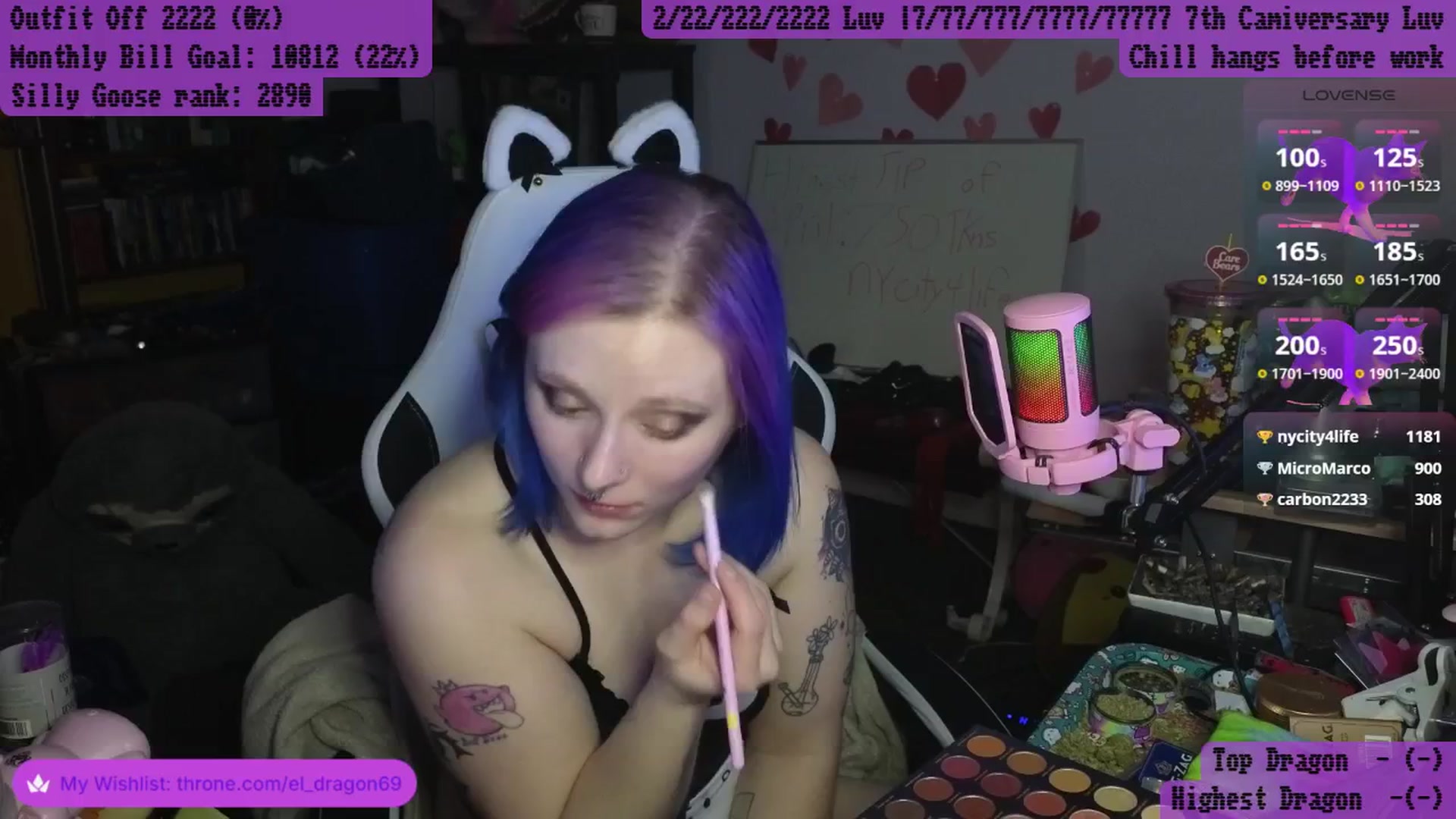 Gallery image thumbnail from El_Dragon69's myfreecams stream on, 04/12/2026, 12:47 image 8 of 20