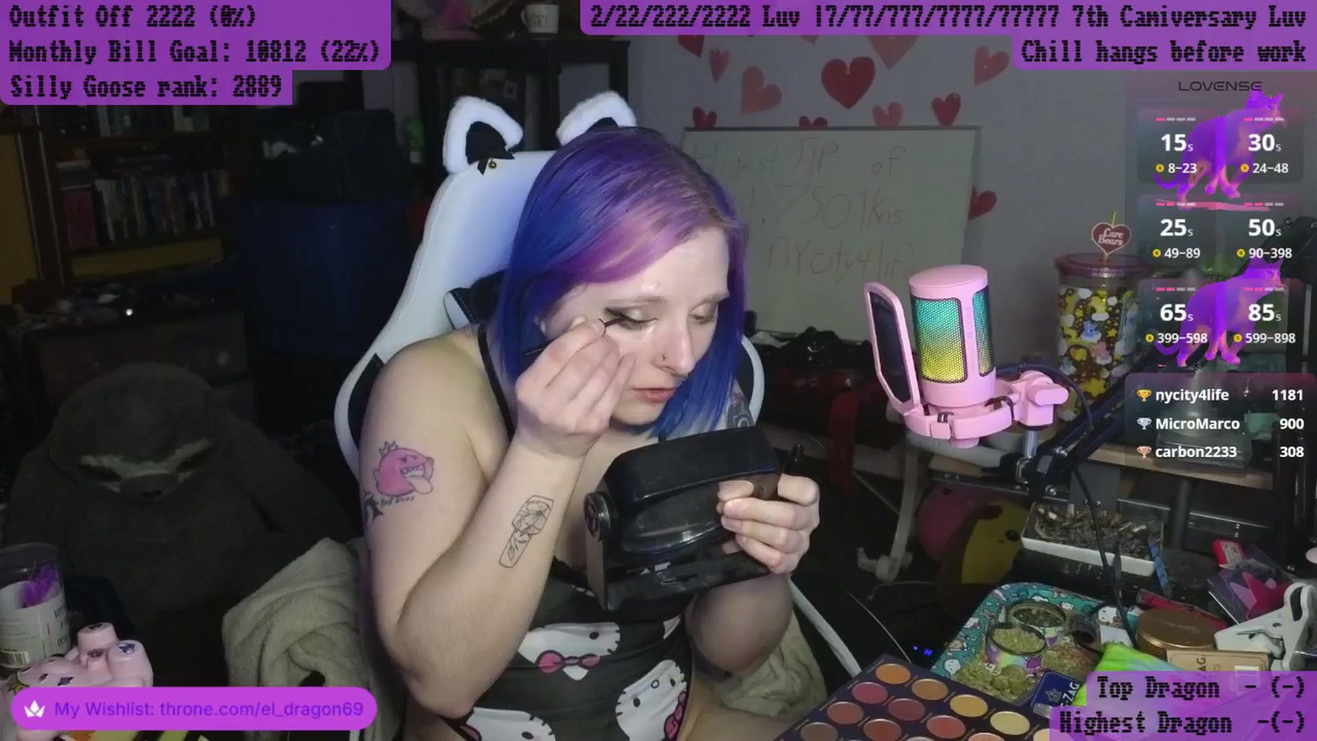 Gallery image thumbnail from El_Dragon69's myfreecams stream on, 04/12/2026, 12:47 image 10 of 20