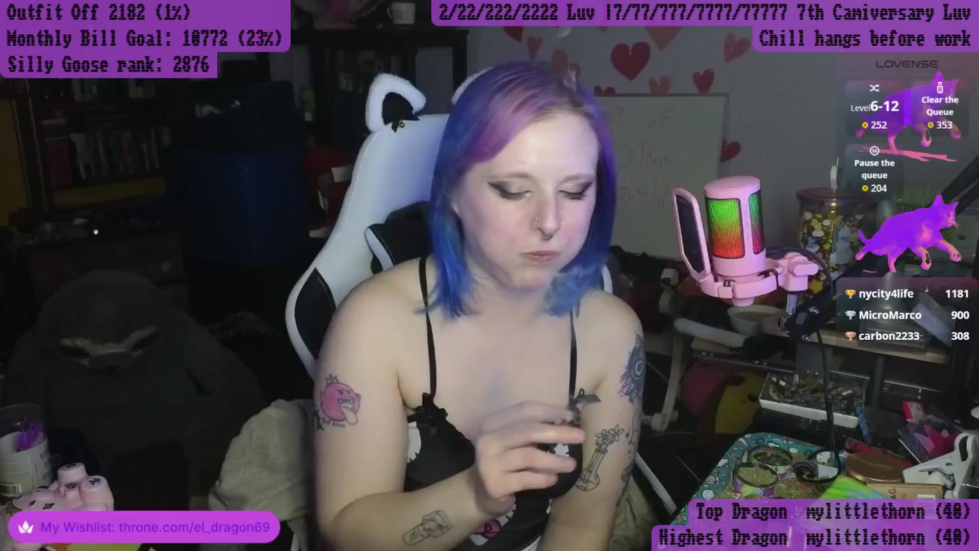 Gallery image thumbnail from El_Dragon69's myfreecams stream on, 04/12/2026, 12:47 image 20 of 20