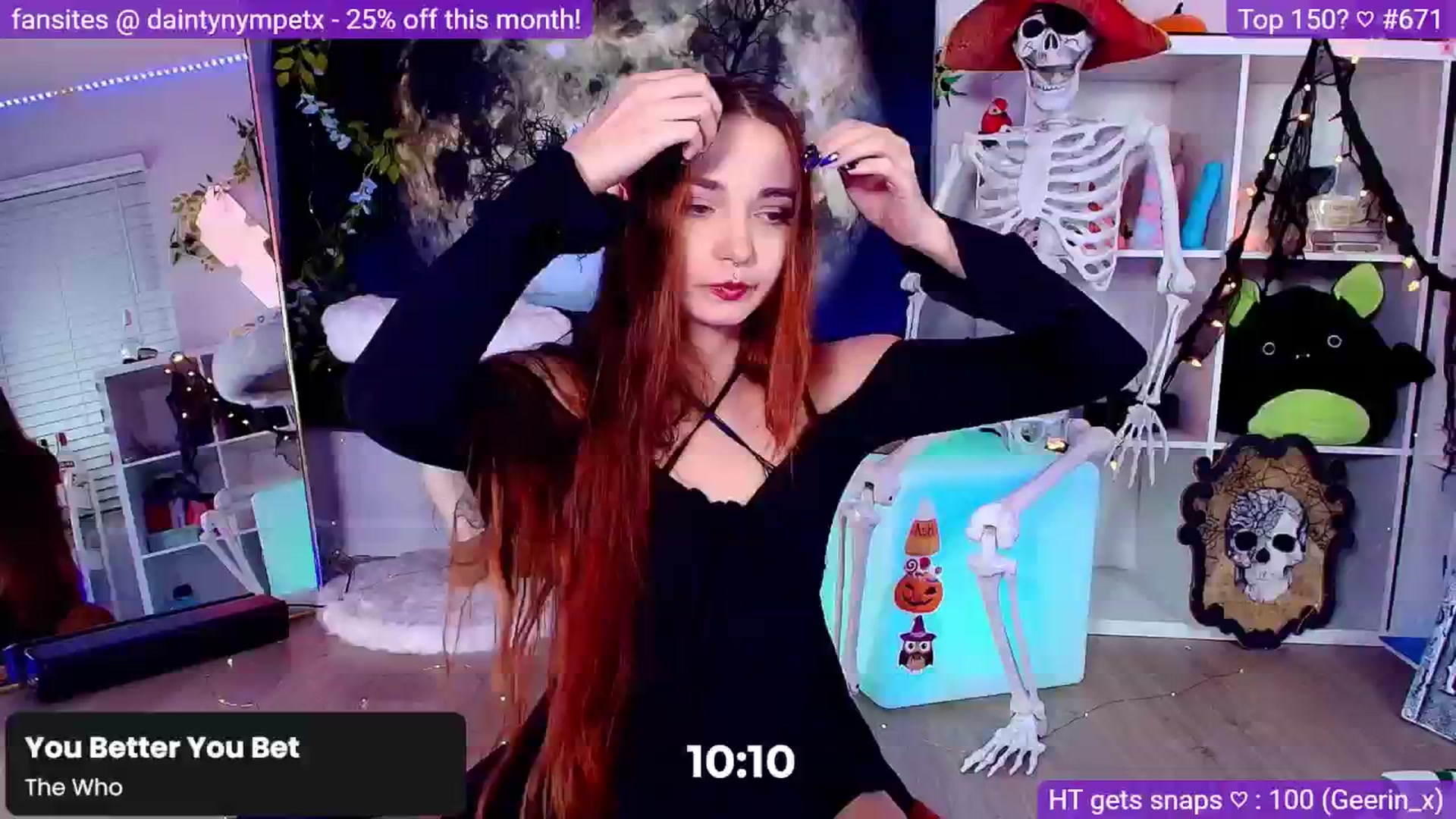 Gallery image thumbnail from Elara_x's myfreecams stream on, 10/18/2024, 04:54 image 9 of 20