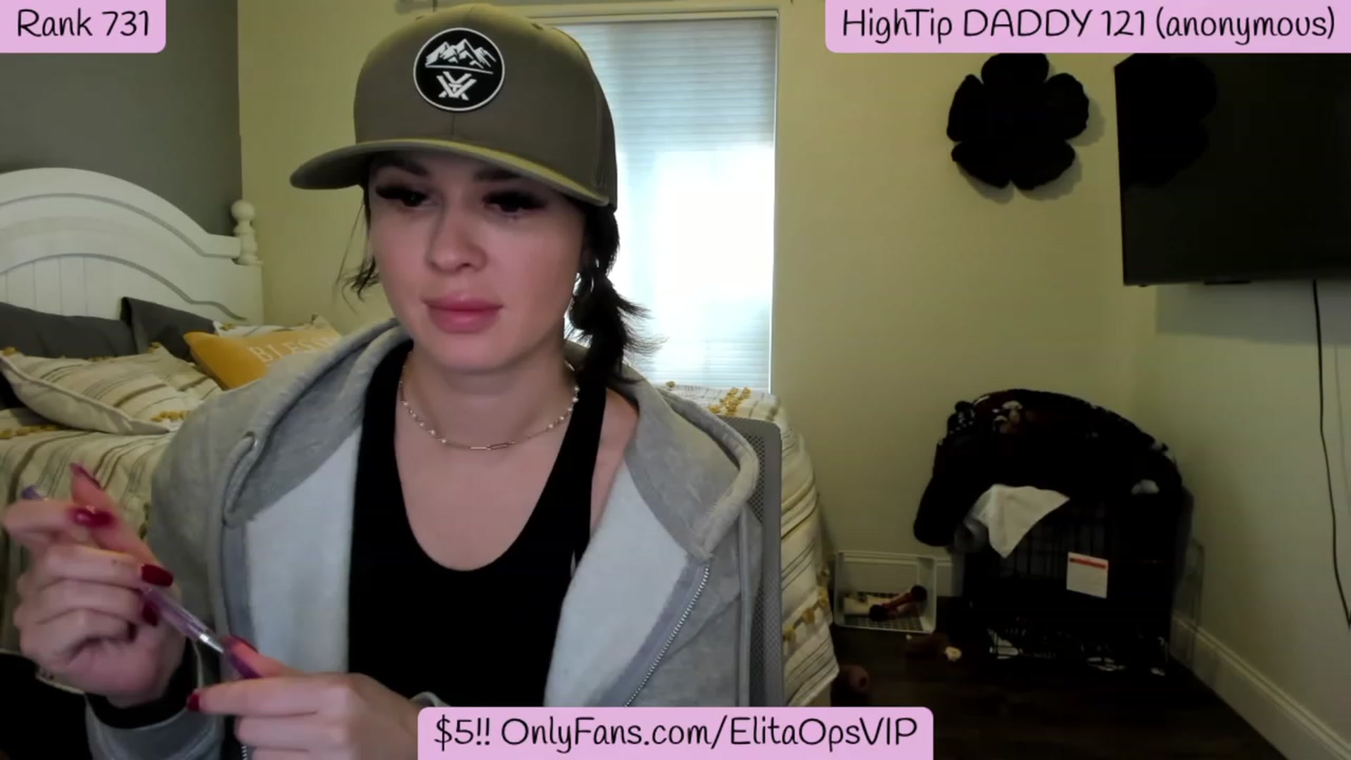 Gallery image thumbnail from ElitaOps's myfreecams stream on, 12/20/2022, 23:38 image 5 of 20